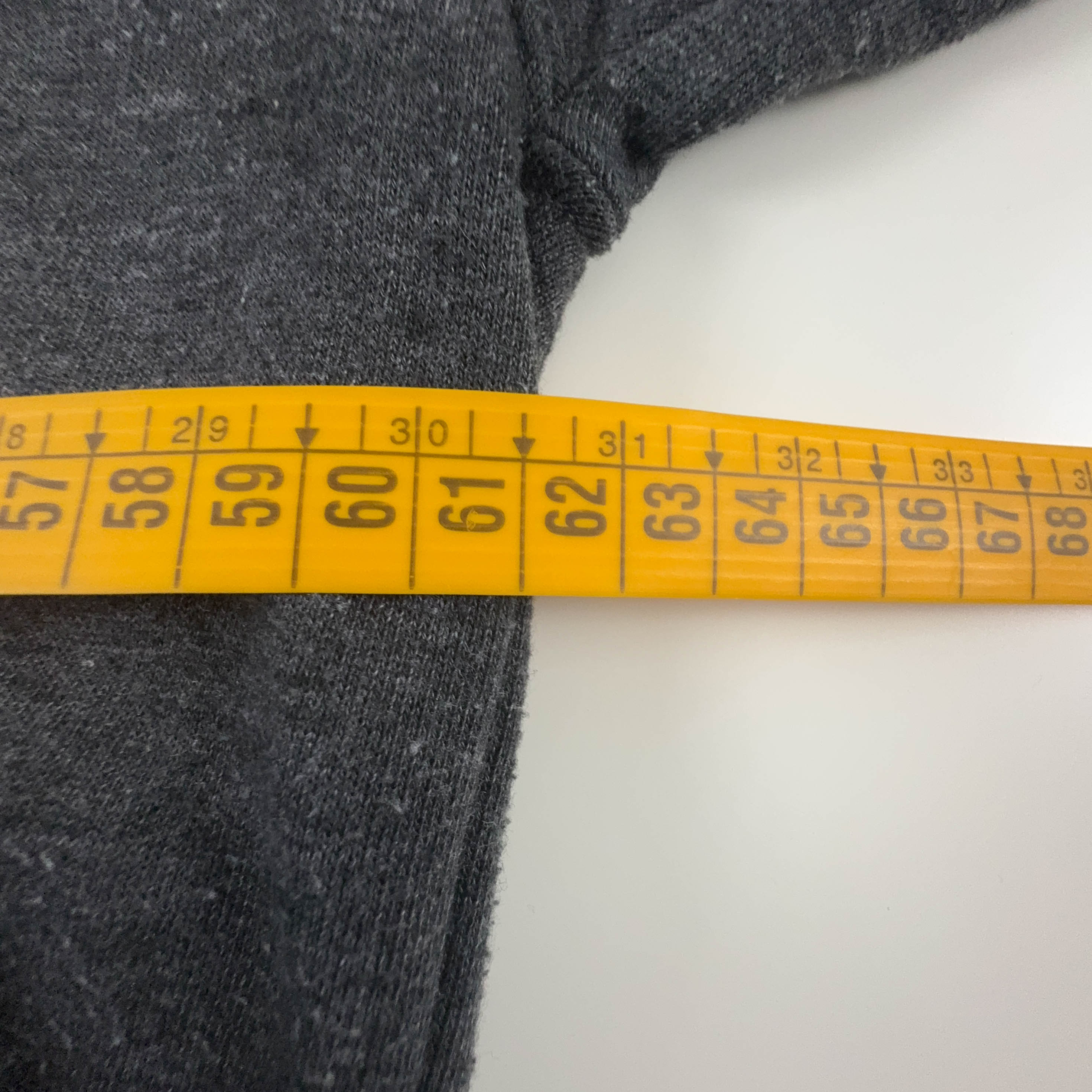 Felpa Levi's Vintage grigia a girocollo 65% cotone anni 80 - Taglia L uomo