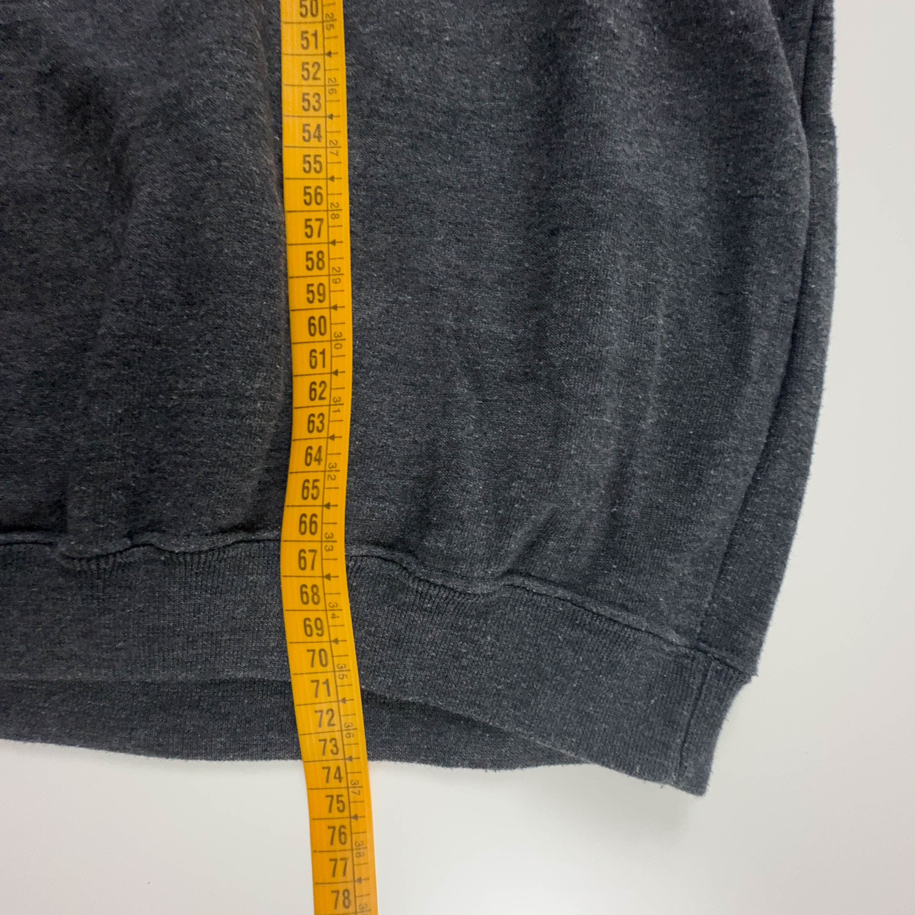 Felpa Levi's Vintage grigia a girocollo 65% cotone anni 80 - Taglia L uomo