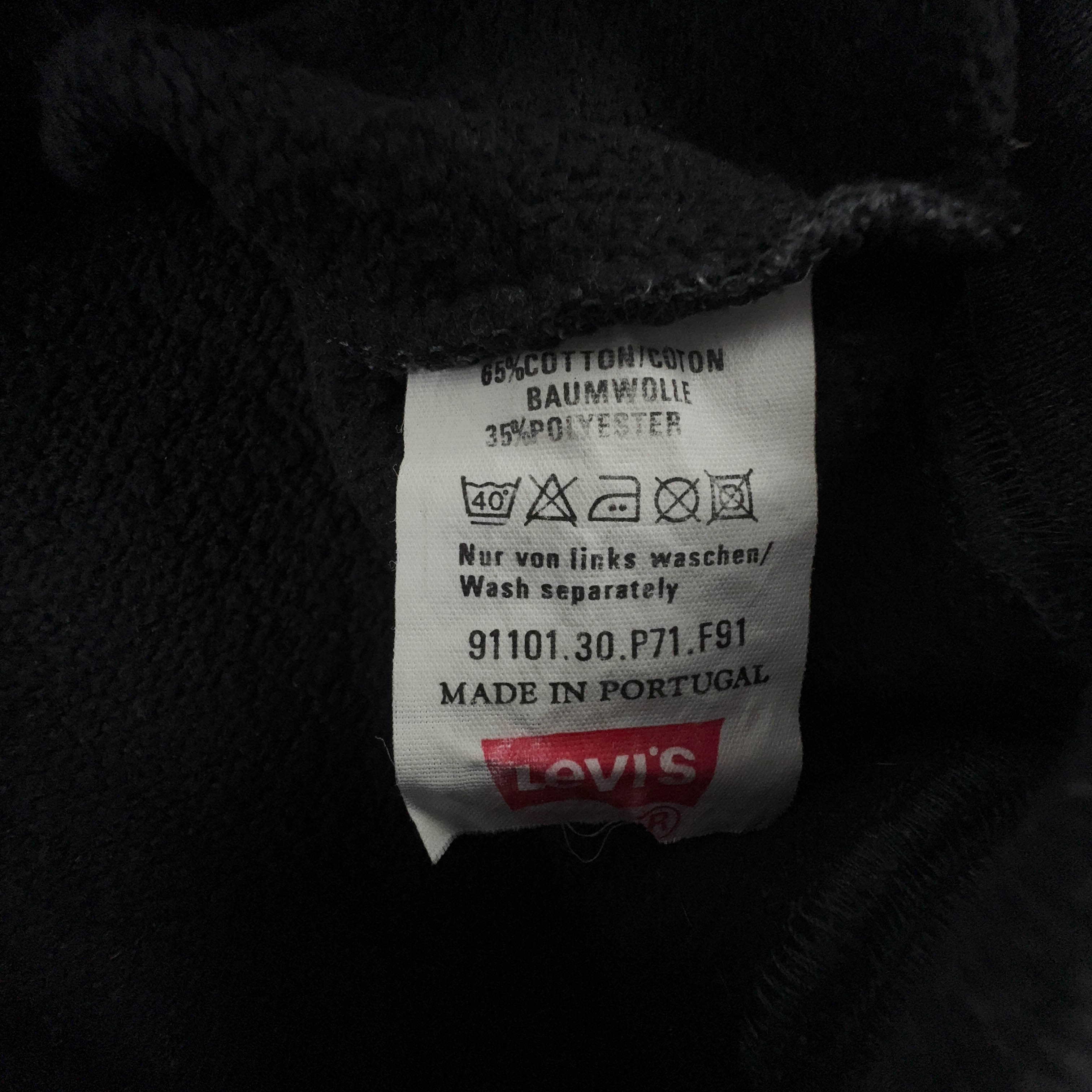 Felpa Levi's Vintage grigia a girocollo 65% cotone anni 80 - Taglia L uomo