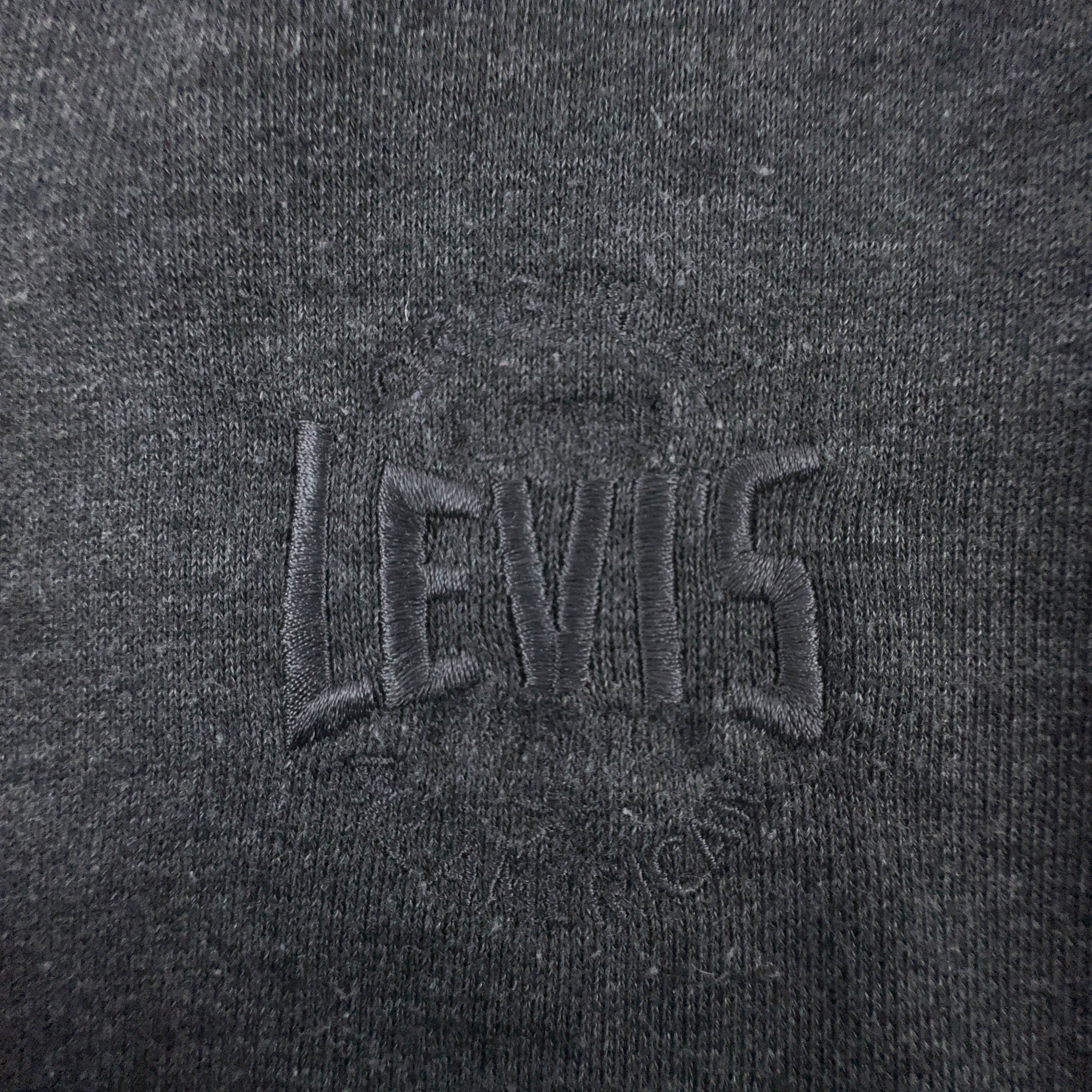 Felpa Levi's Vintage grigia a girocollo 65% cotone anni 80 - Taglia L uomo