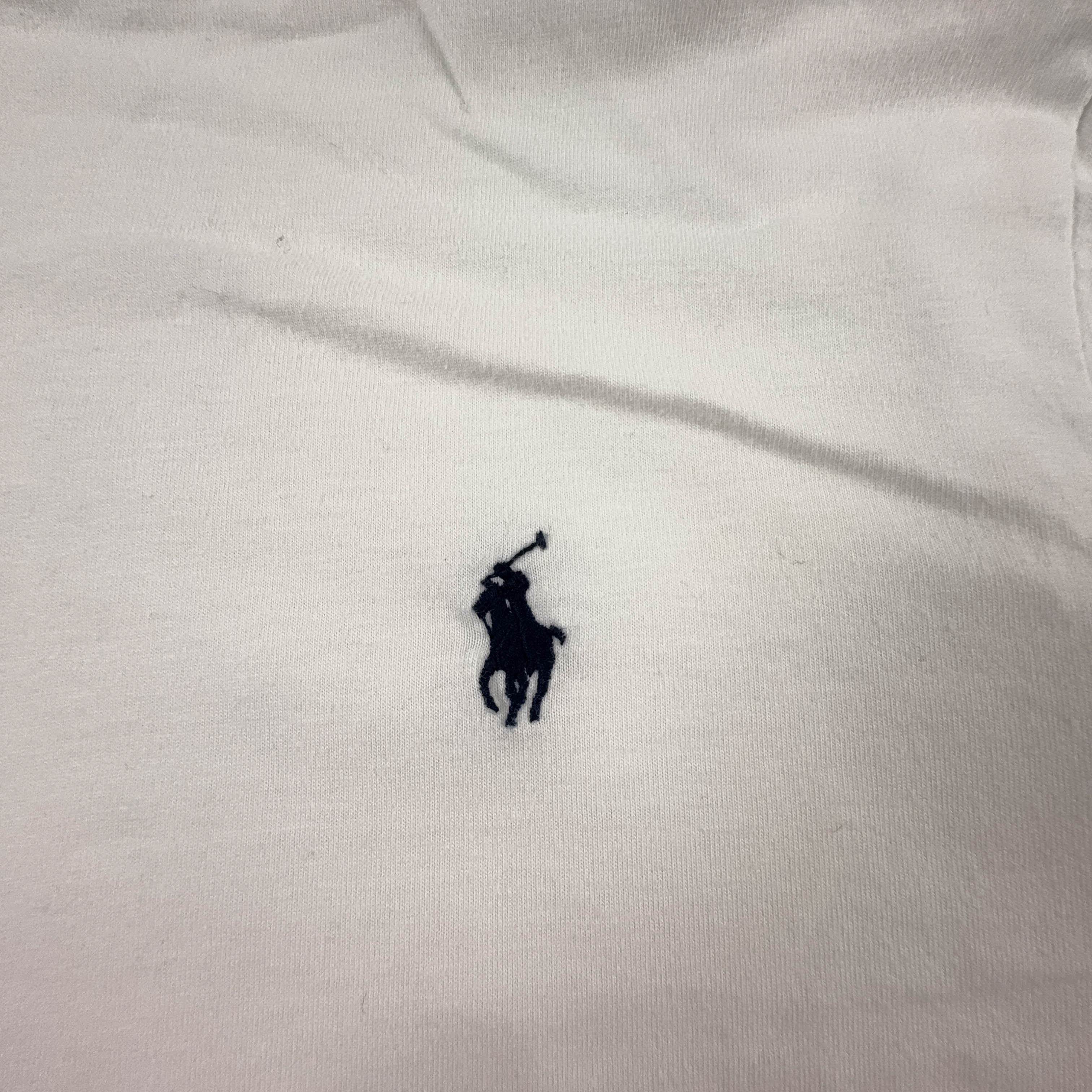 Felpa leggera Ralph Lauren bianca con cappuccio in cotone - Taglia L 180 uomo