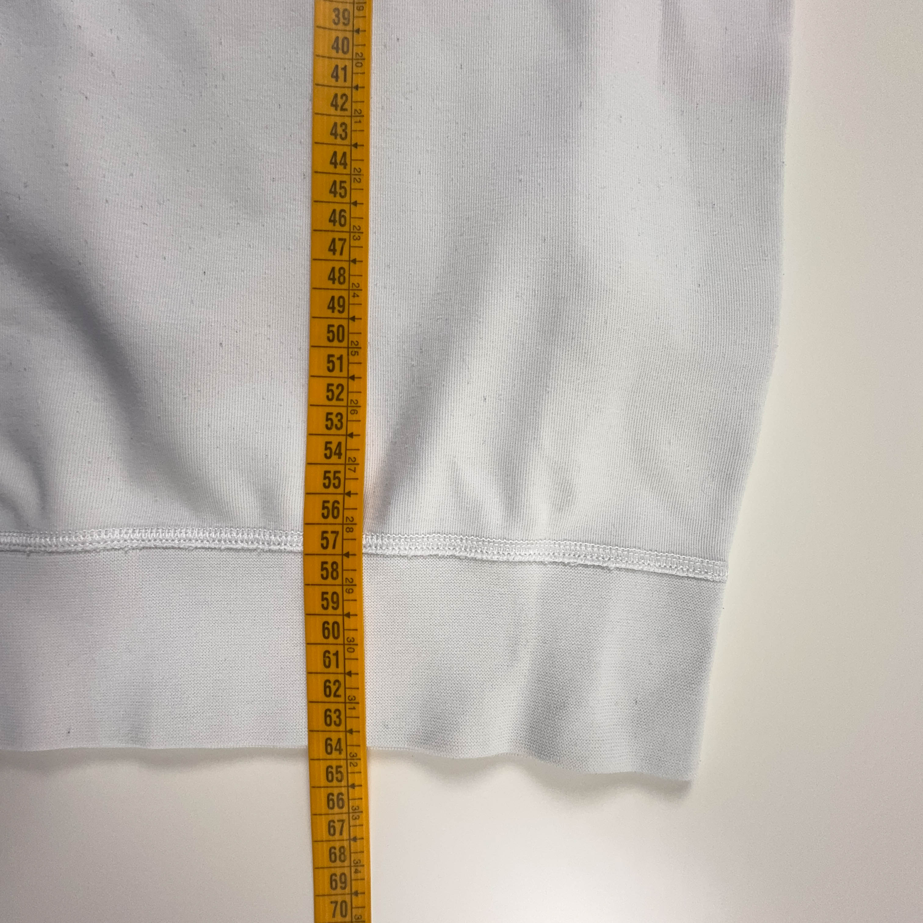 Felpa Ralph Lauren bianca a girocollo - Taglia XS uomo