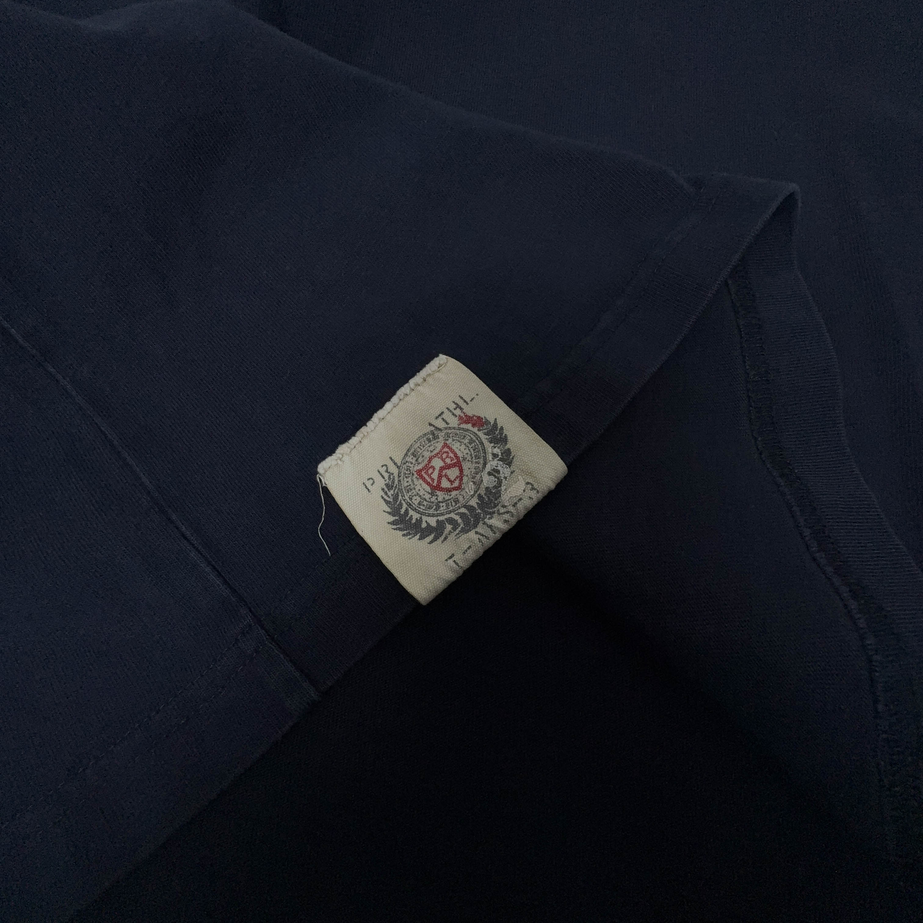 Maglione Ralph Lauren leggero blu scuro quarter zip - Taglia L uomo