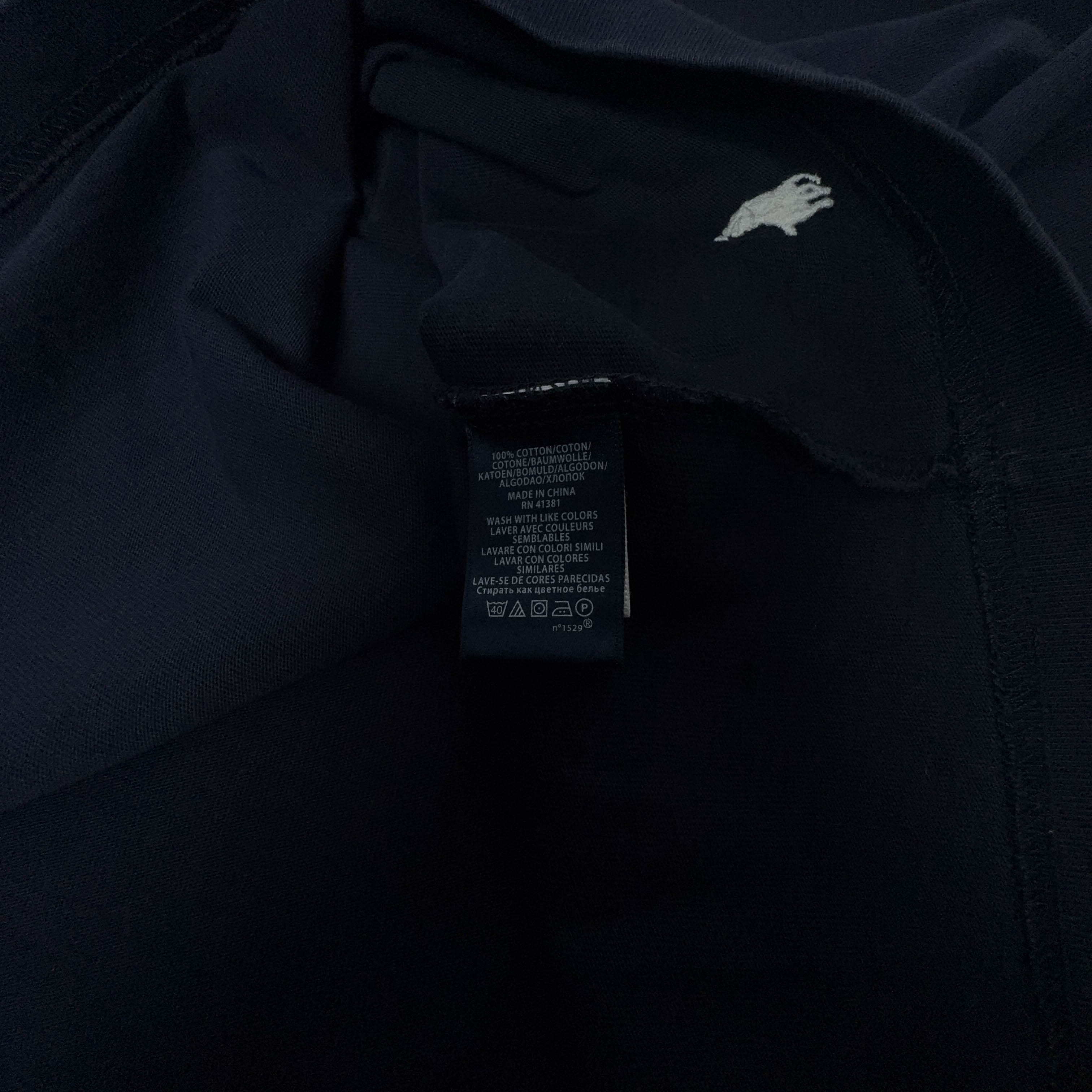 Maglione Ralph Lauren leggero blu scuro quarter zip - Taglia L uomo