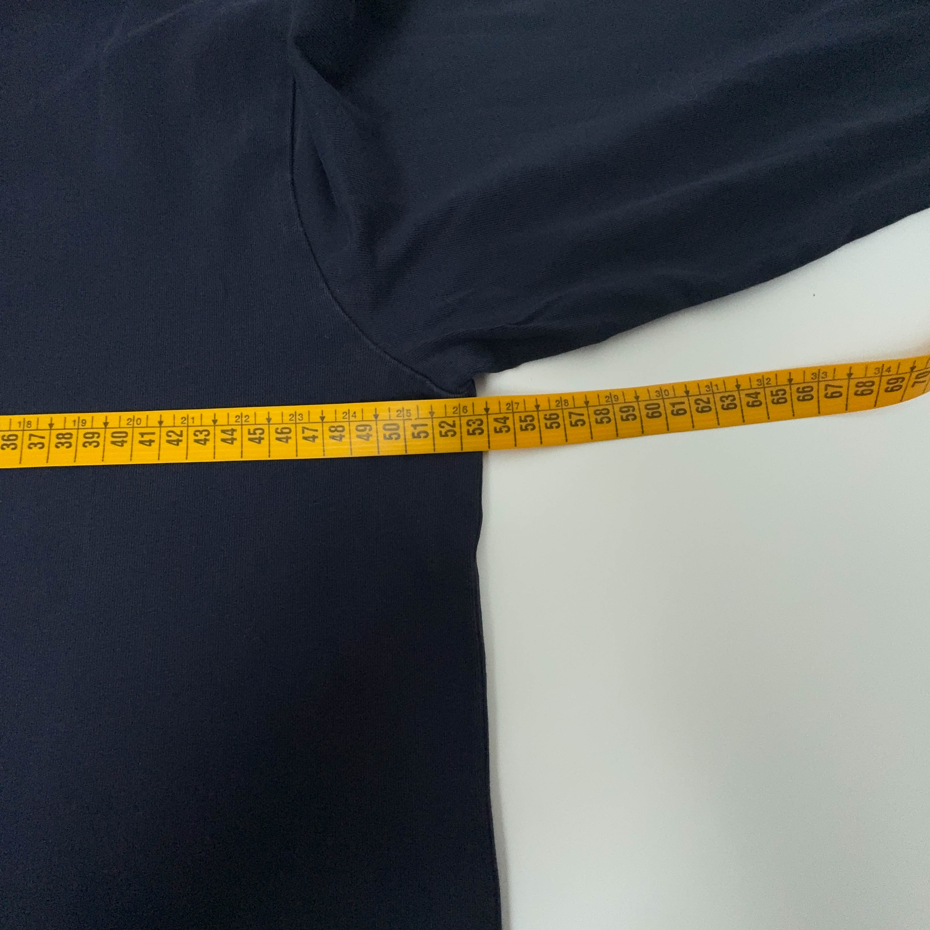Maglione Ralph Lauren leggero blu scuro quarter zip - Taglia L uomo