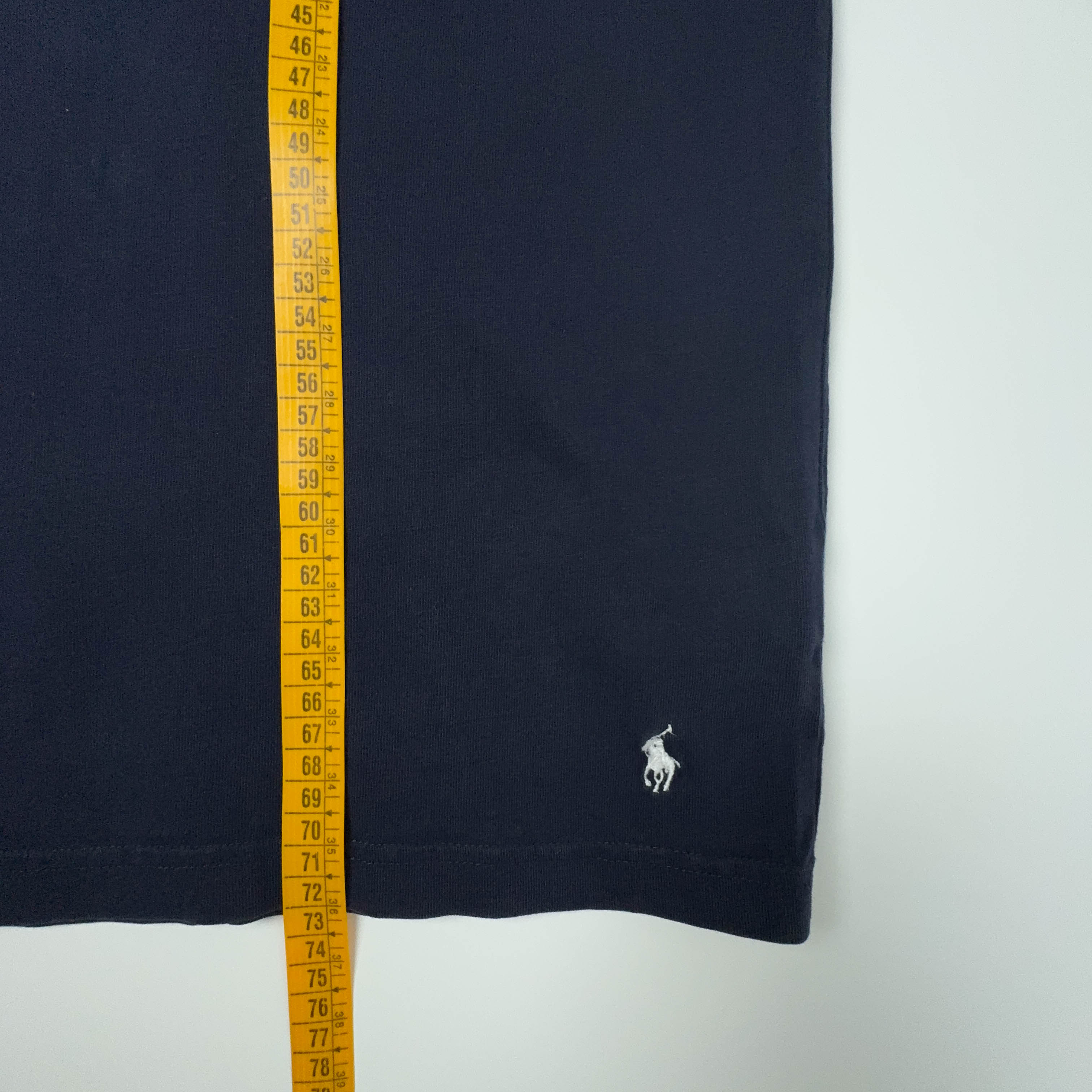 Maglione Ralph Lauren leggero blu scuro quarter zip - Taglia L uomo