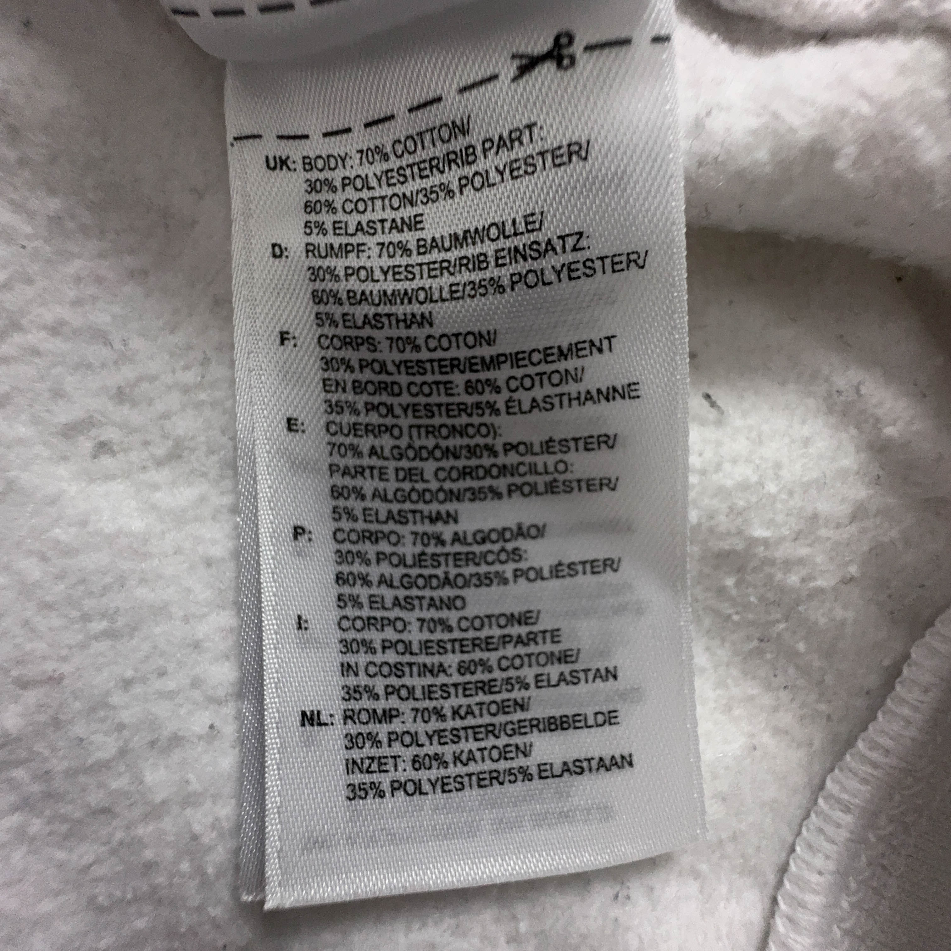 Felpa Adidas Celtics Vintage bianca a girocollo con cappuccio anni 2000 - Taglia S uomo