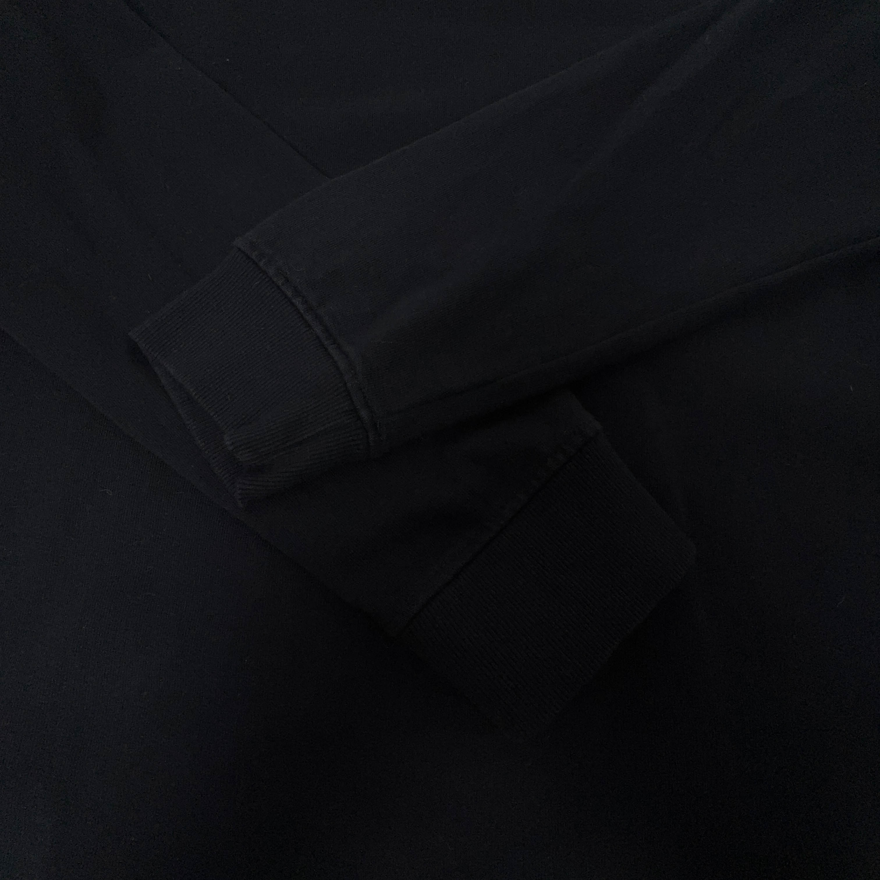 Felpa Dickies nera a girocollo in cotone - Taglia XXL uomo