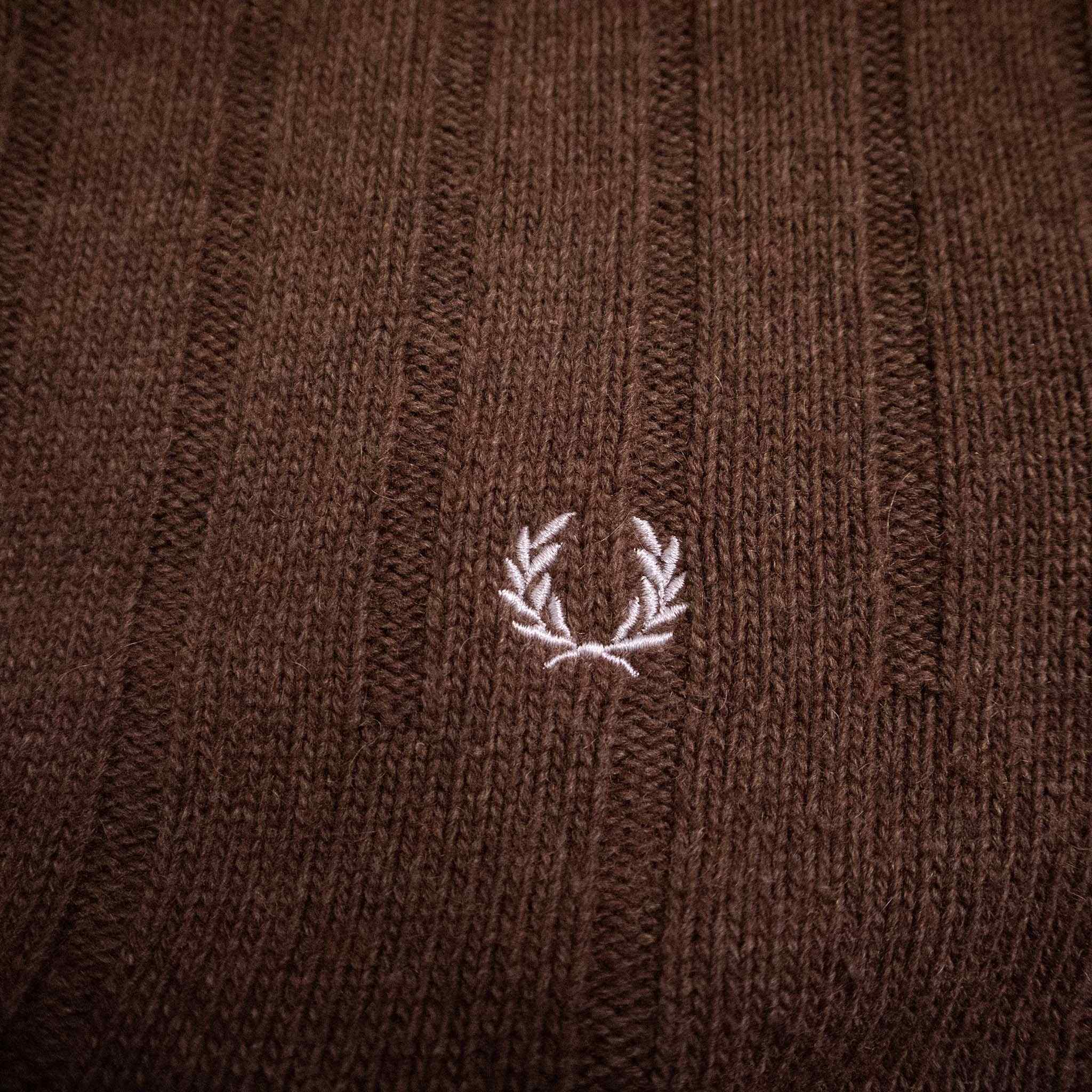 Maglione Fred Perry Vintage 100% lana - Taglia L