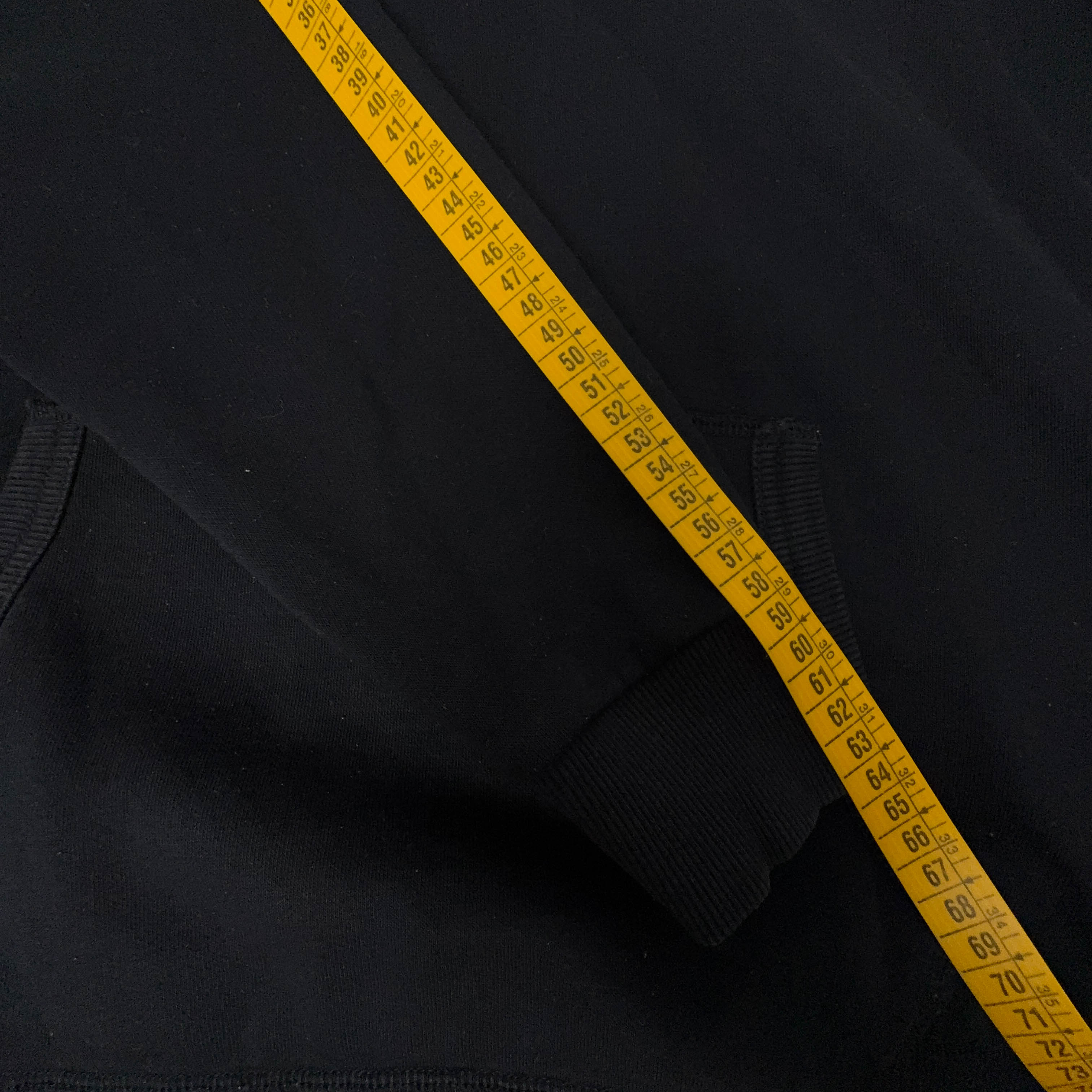 Felpa Diesel nera con cappuccio logo stampato - Taglia L uomo