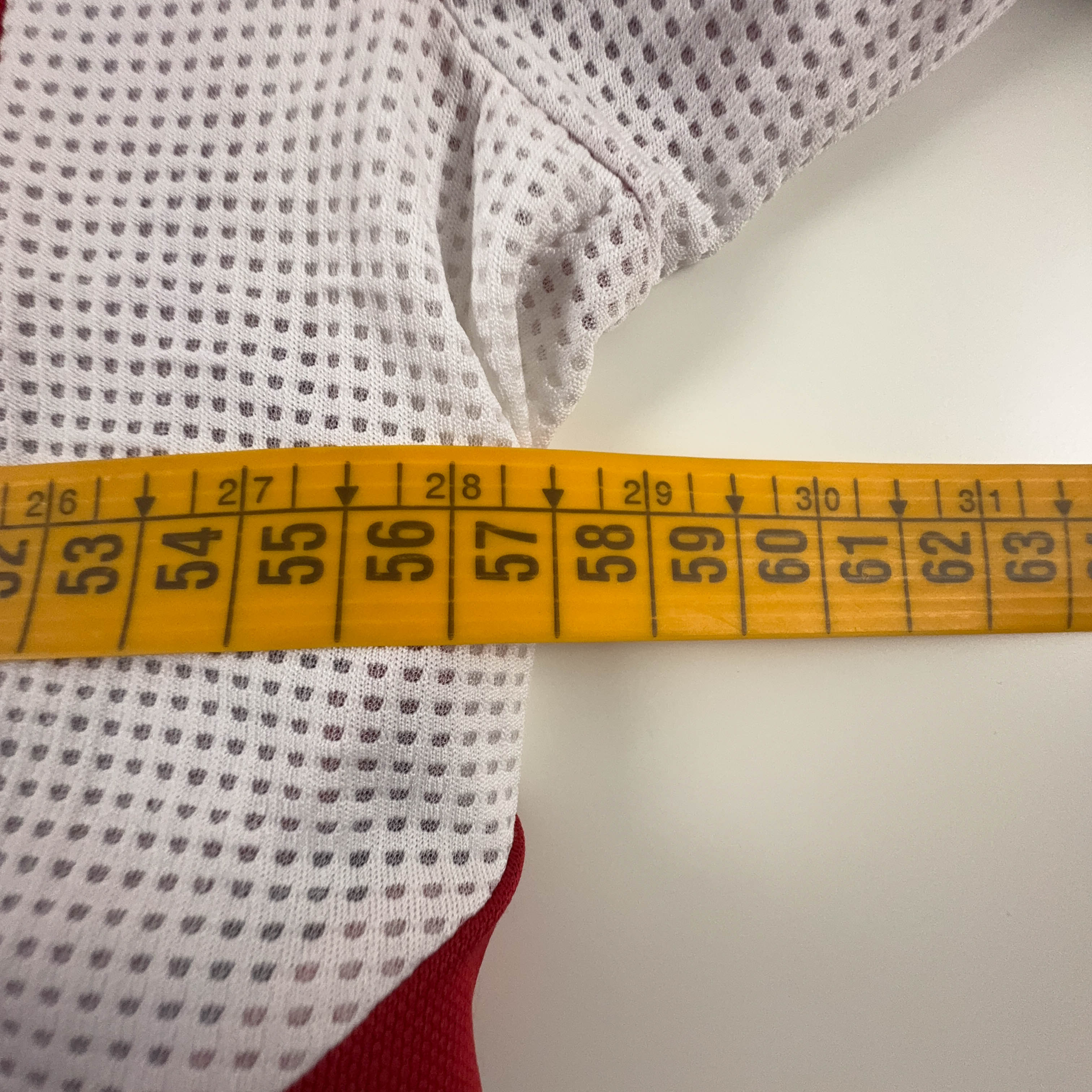 Felpa Adidas Bayern Vintage rossa e bianca con zip anni 2000 - Taglia D7 F186 uomo