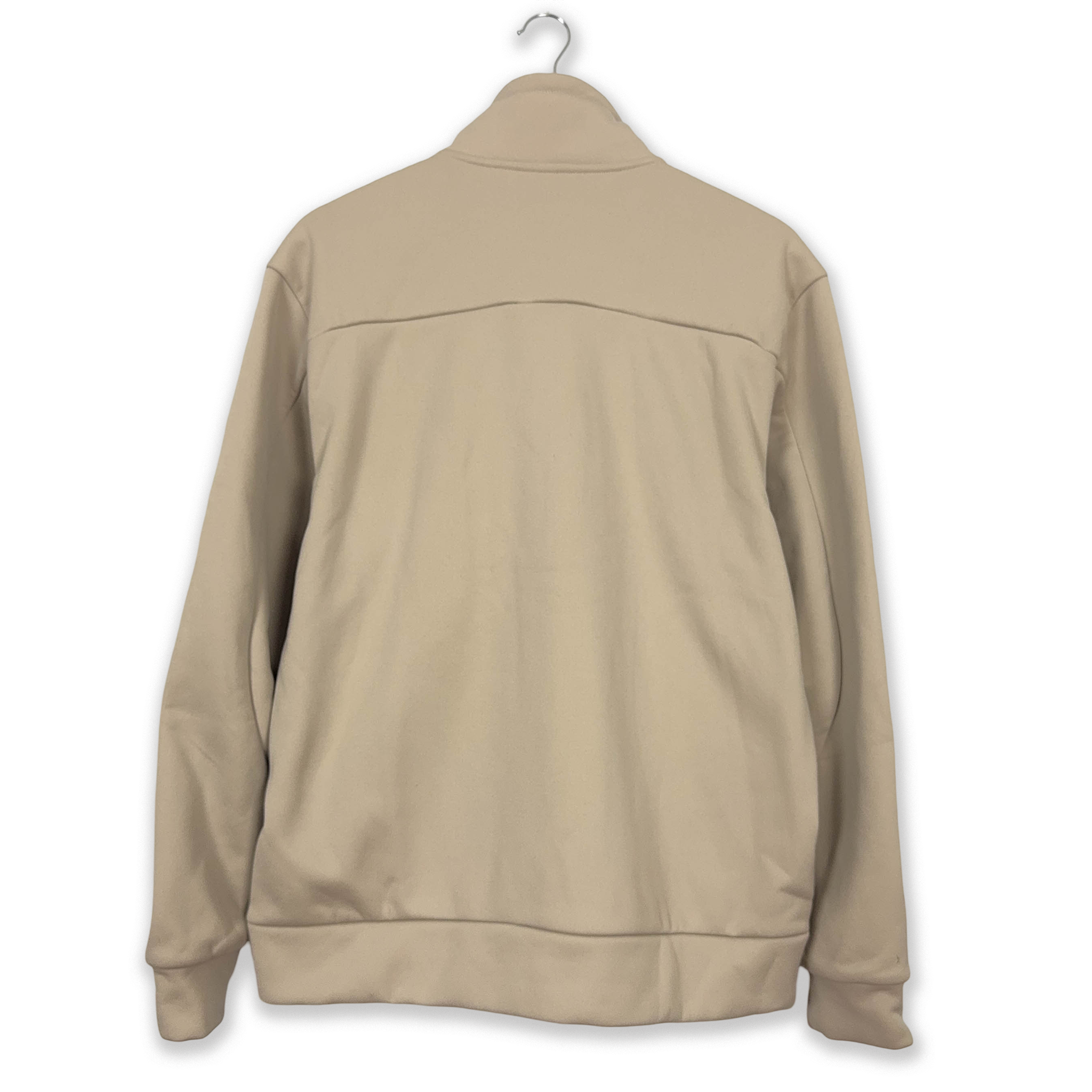 Giacca a vento Lotto Vintage tecnica beige con zip - Taglia XL uomo