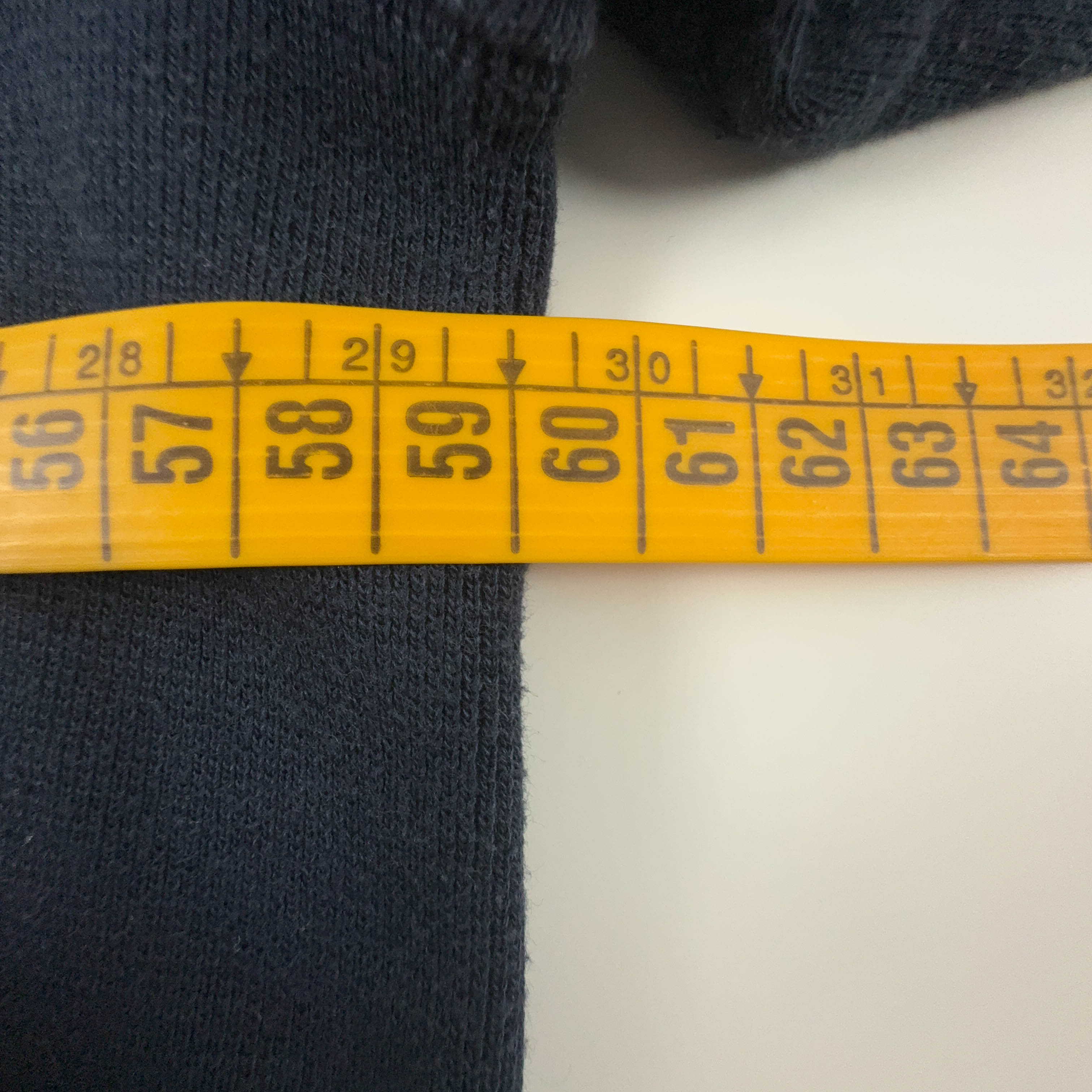 Felpa Champion Vintage blu scura a girocollo 62% cotone anni 2000 - Taglia M/L uomo