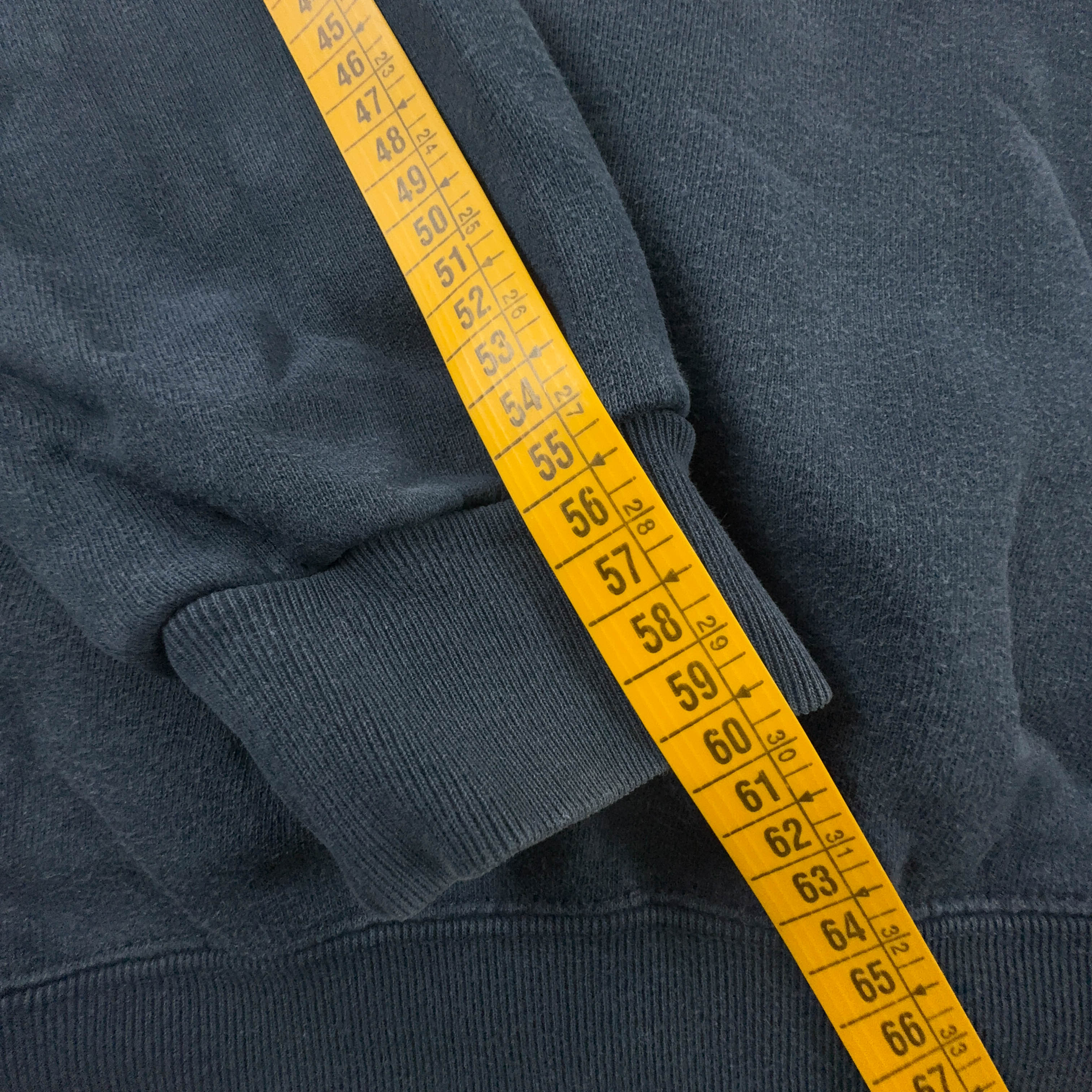 Felpa Levi's Vintage blu scura a girocollo in cotone anni 90 - Taglia L/XL uomo