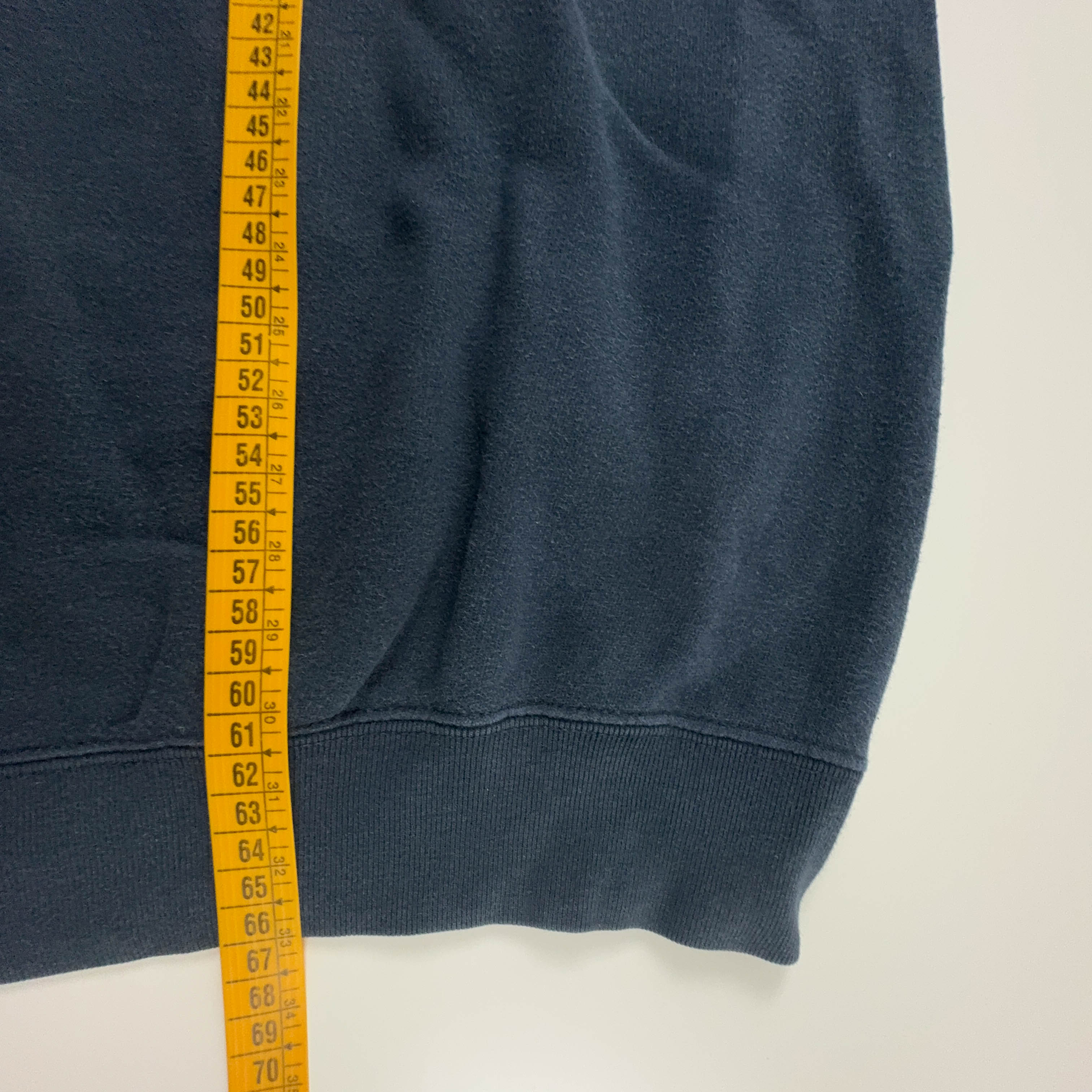 Felpa Levi's Vintage blu scura a girocollo in cotone anni 90 - Taglia L/XL uomo