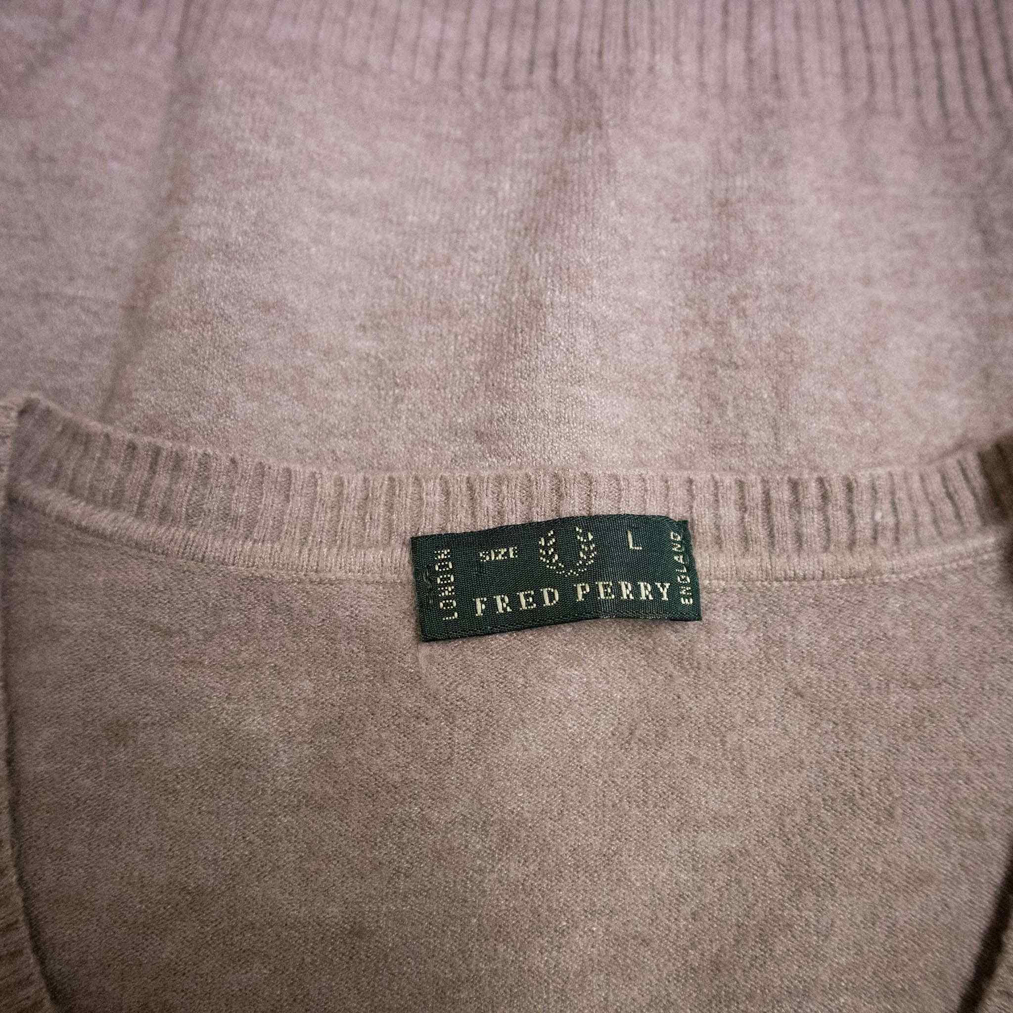 Fred Perry sweater 50% cashmere - Size L