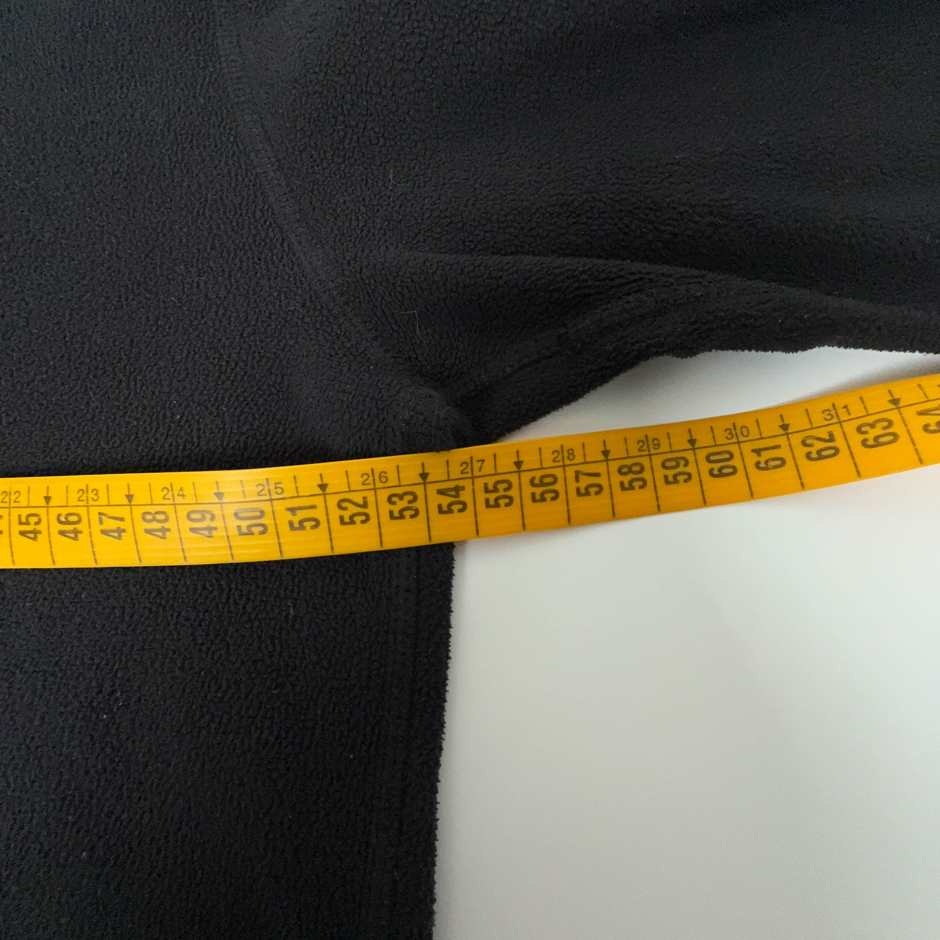 Pile The North Face nero leggero quarter zip logo ricamato - Taglia S uomo