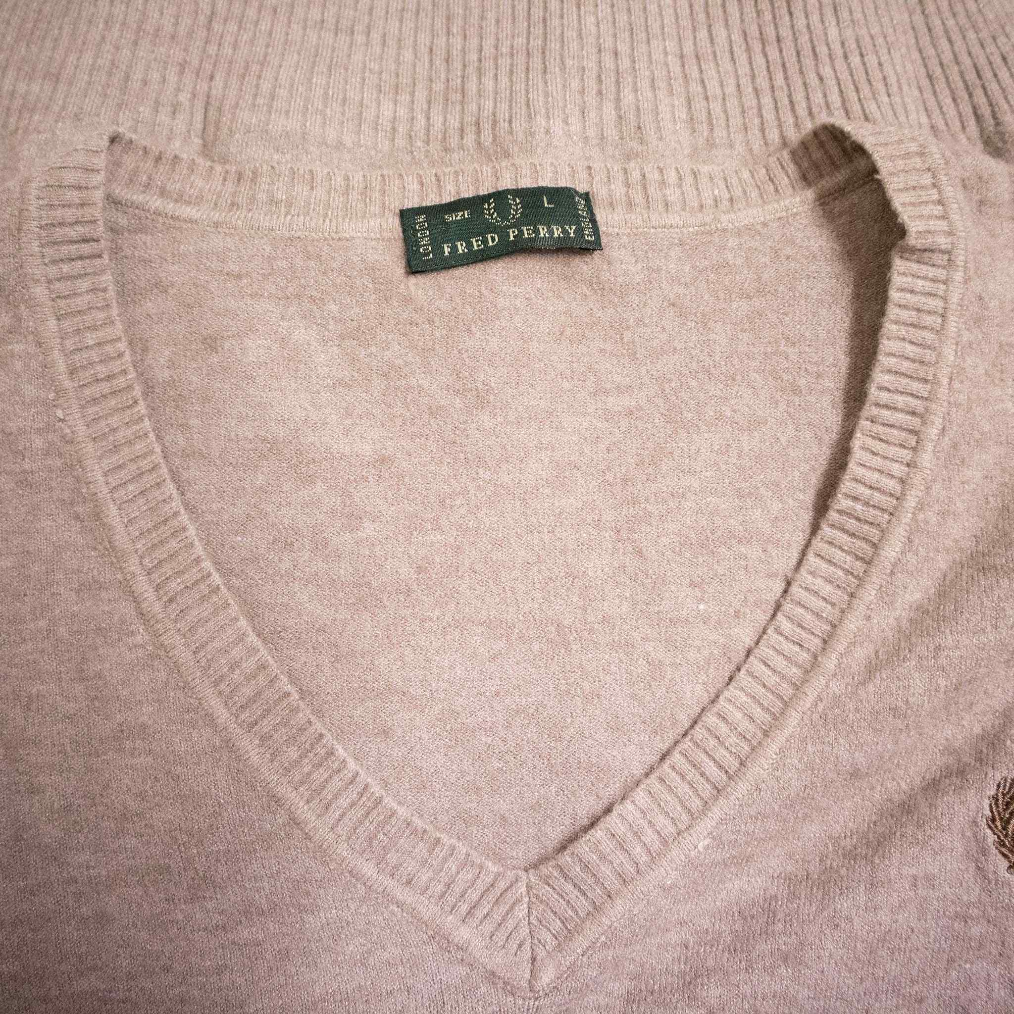 Fred Perry sweater 50% cashmere - Size L