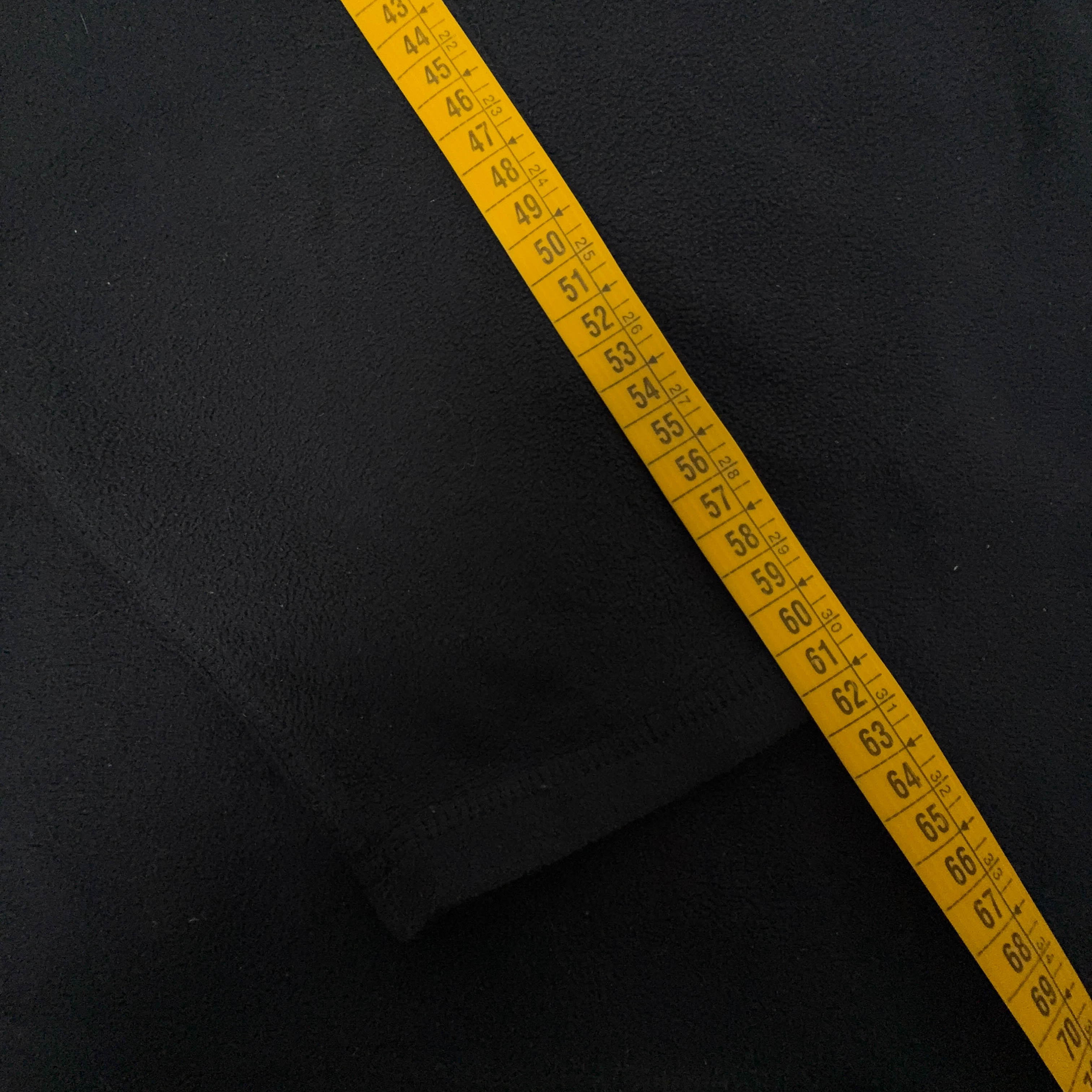 Pile The North Face nero leggero quarter zip logo ricamato - Taglia S uomo
