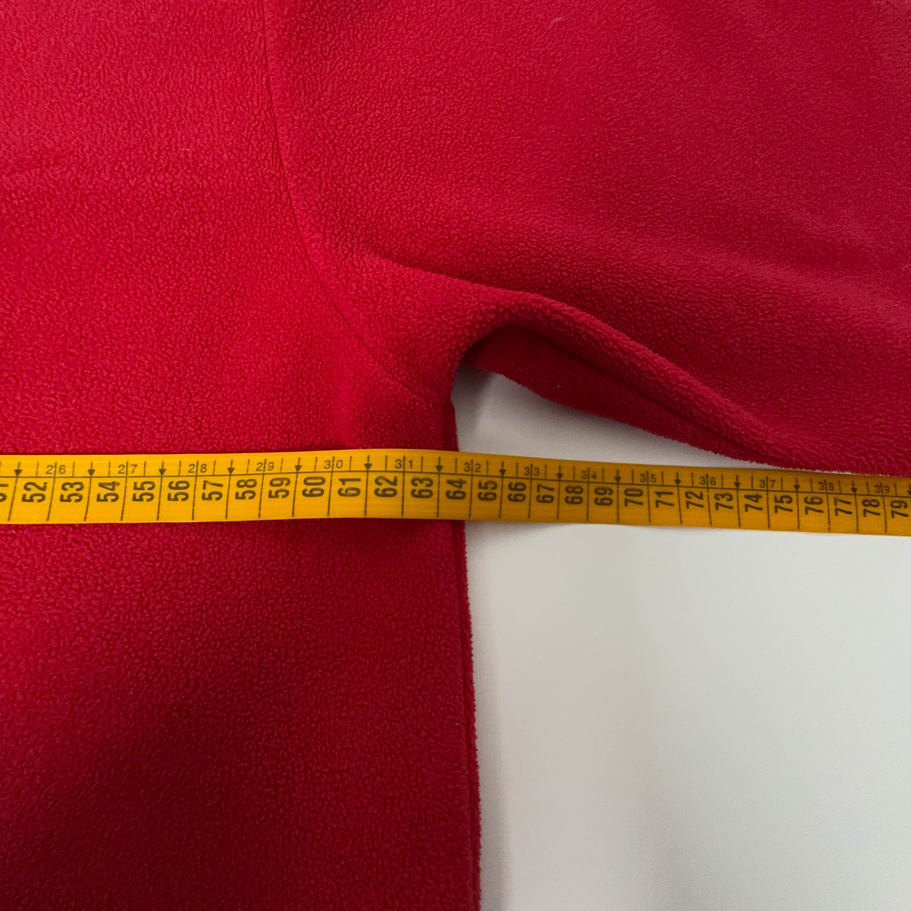 Pile Napapijri Vintage ceramic fiber rosso quarter zip - Taglia M uomo