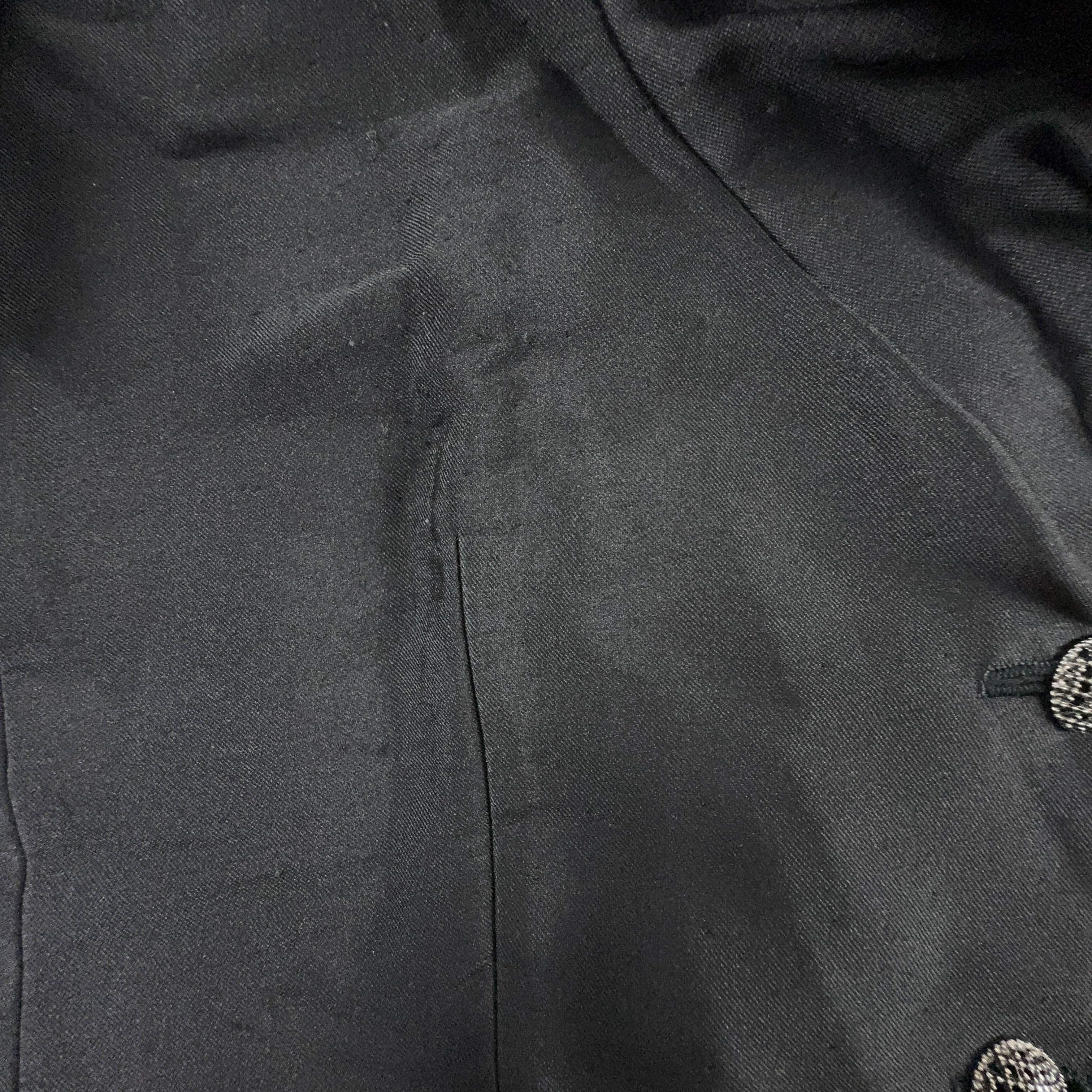 Giacca Valentino nera con bottoni - Taglia 44 donna