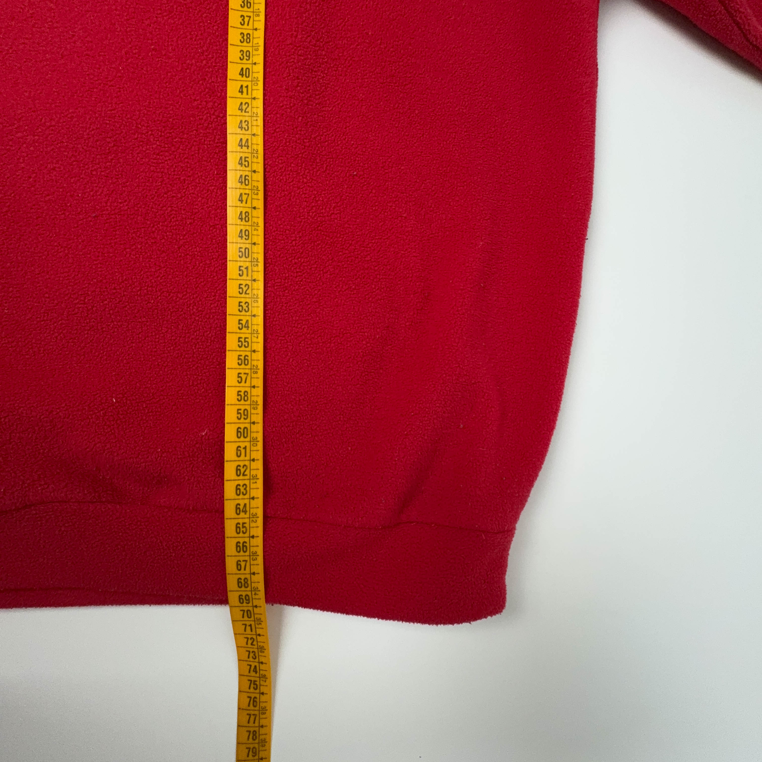 Pile Napapijri Vintage ceramic fiber rosso quarter zip - Taglia M uomo