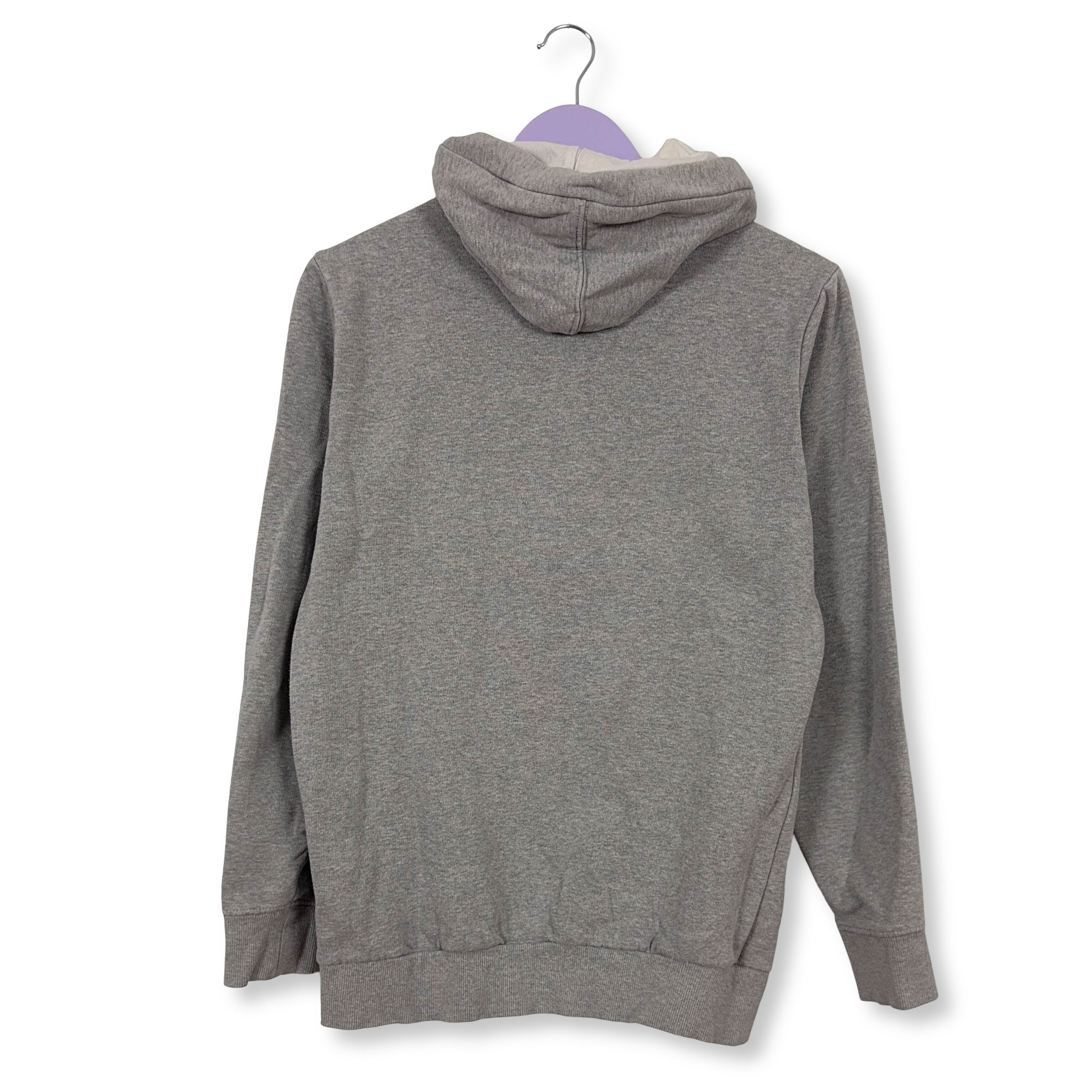 Felpa Napapijri grigia con cappuccio - Taglia S/M uomo