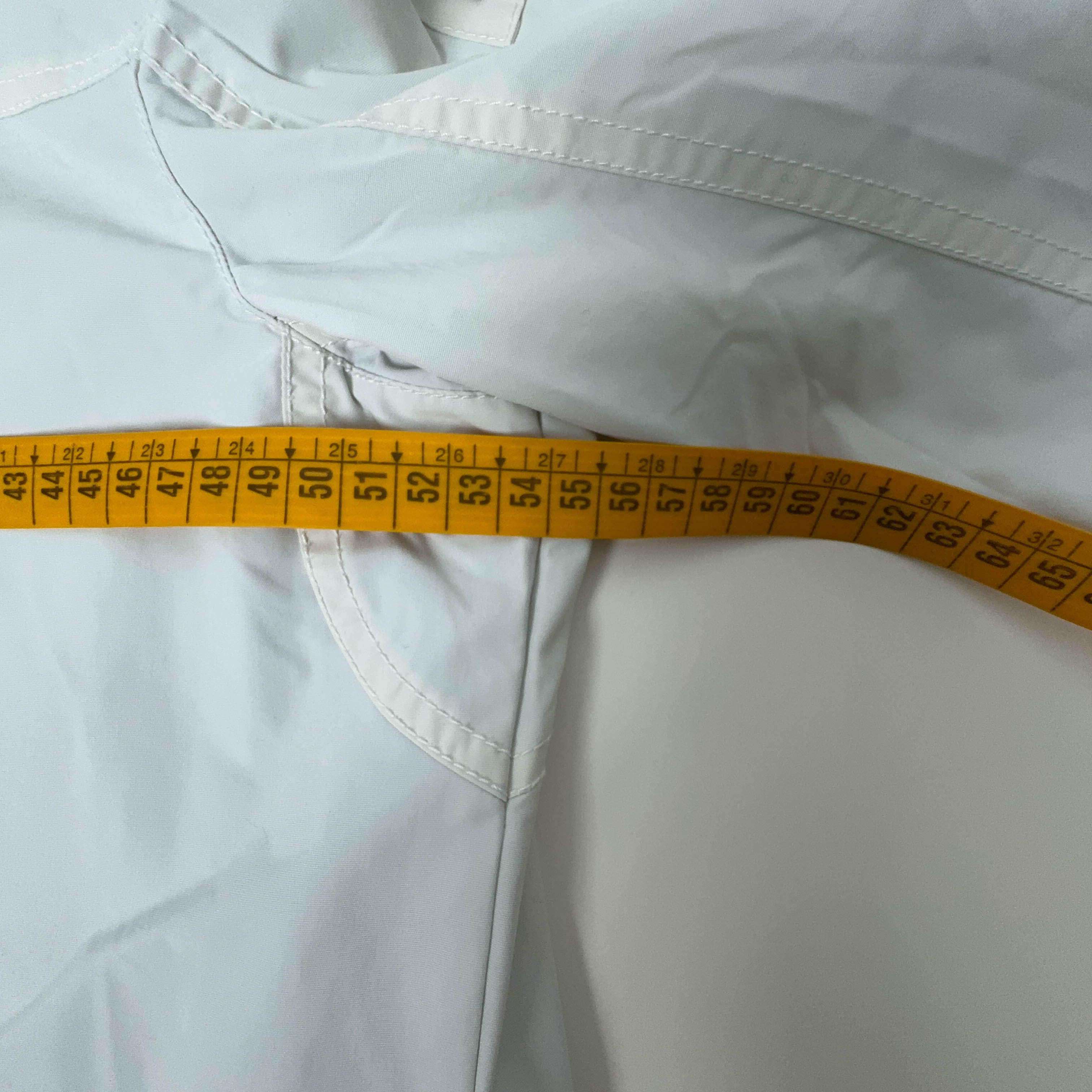 Giacca a vento Napapijri Vintage bianca con zip intera - Taglia M uomo