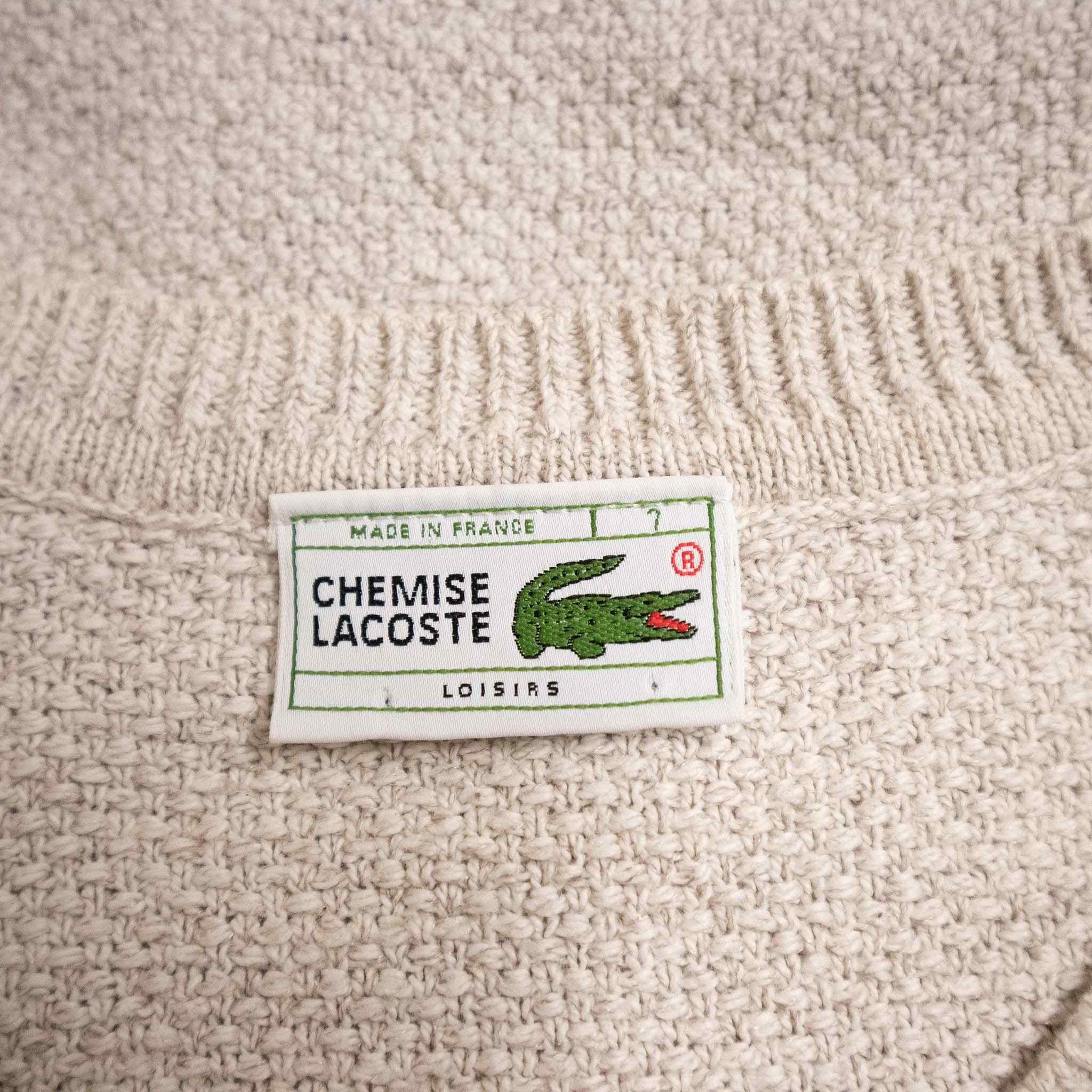 Lacoste Vintage Sweater - Size XL