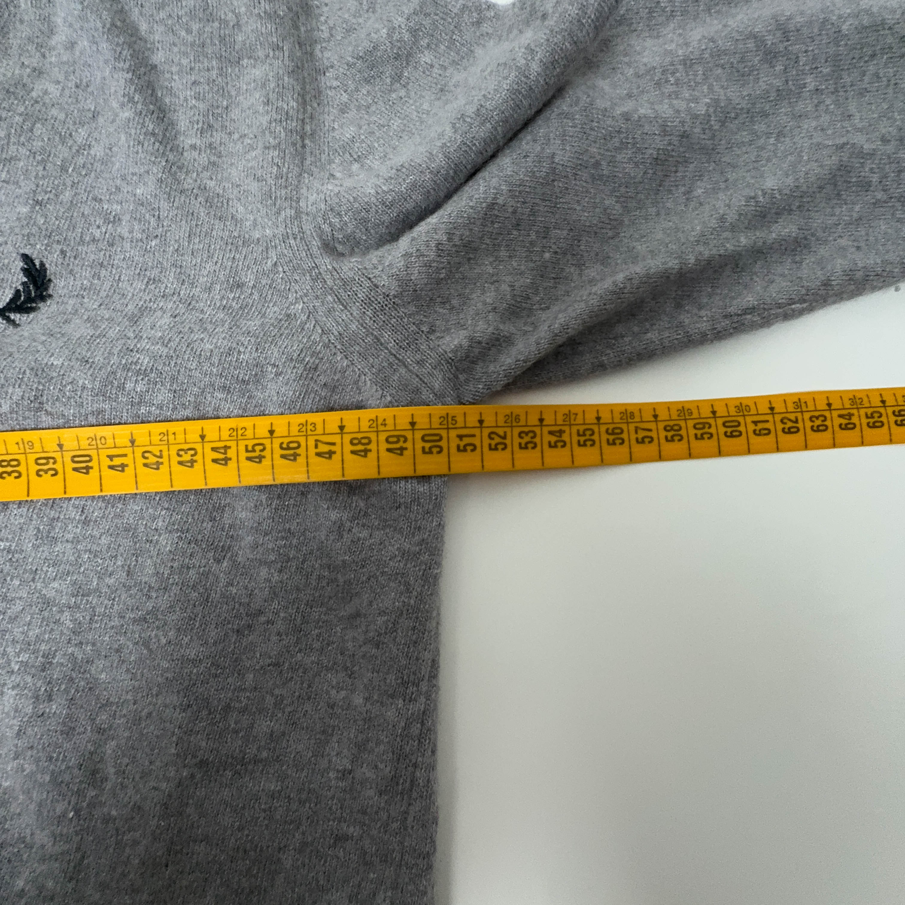 Cardigan Fred Perry grigio 50% lana e cashmere - Taglia M uomo