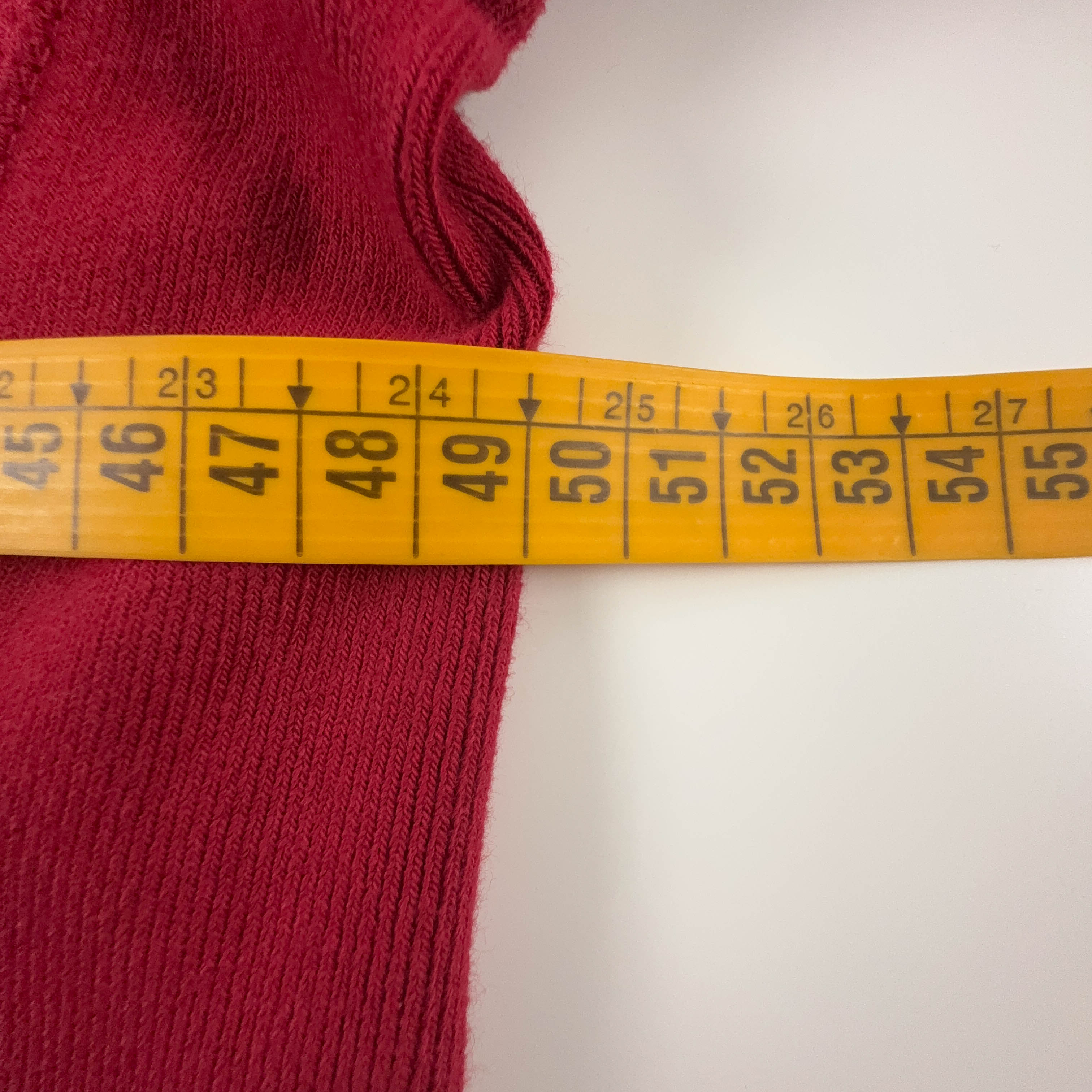 Felpa Timberland rossa con cappuccio e zip in cotone - Taglia M uomo