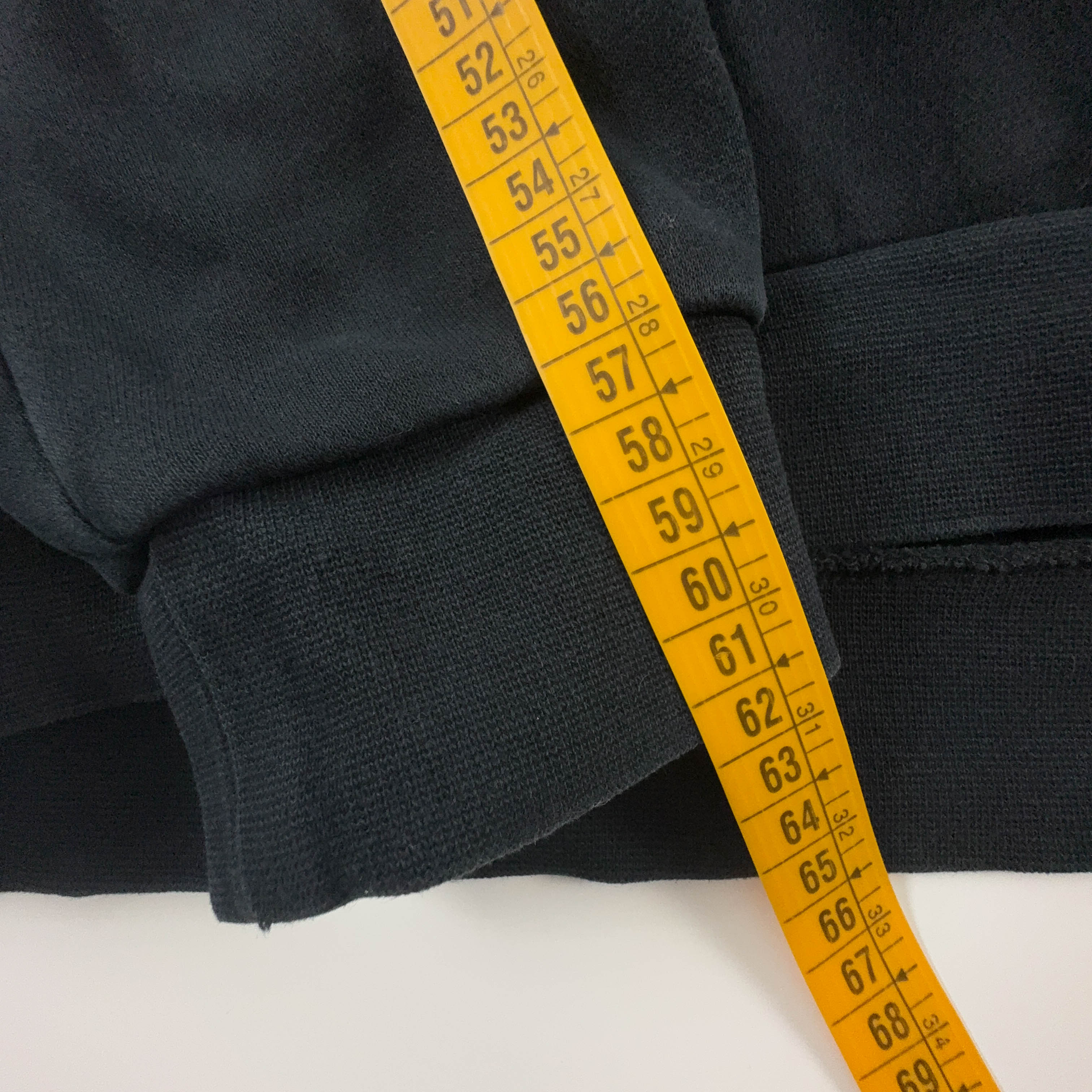 Felpa Jordan nera con cappuccio 80% cotone - Taglia M uomo