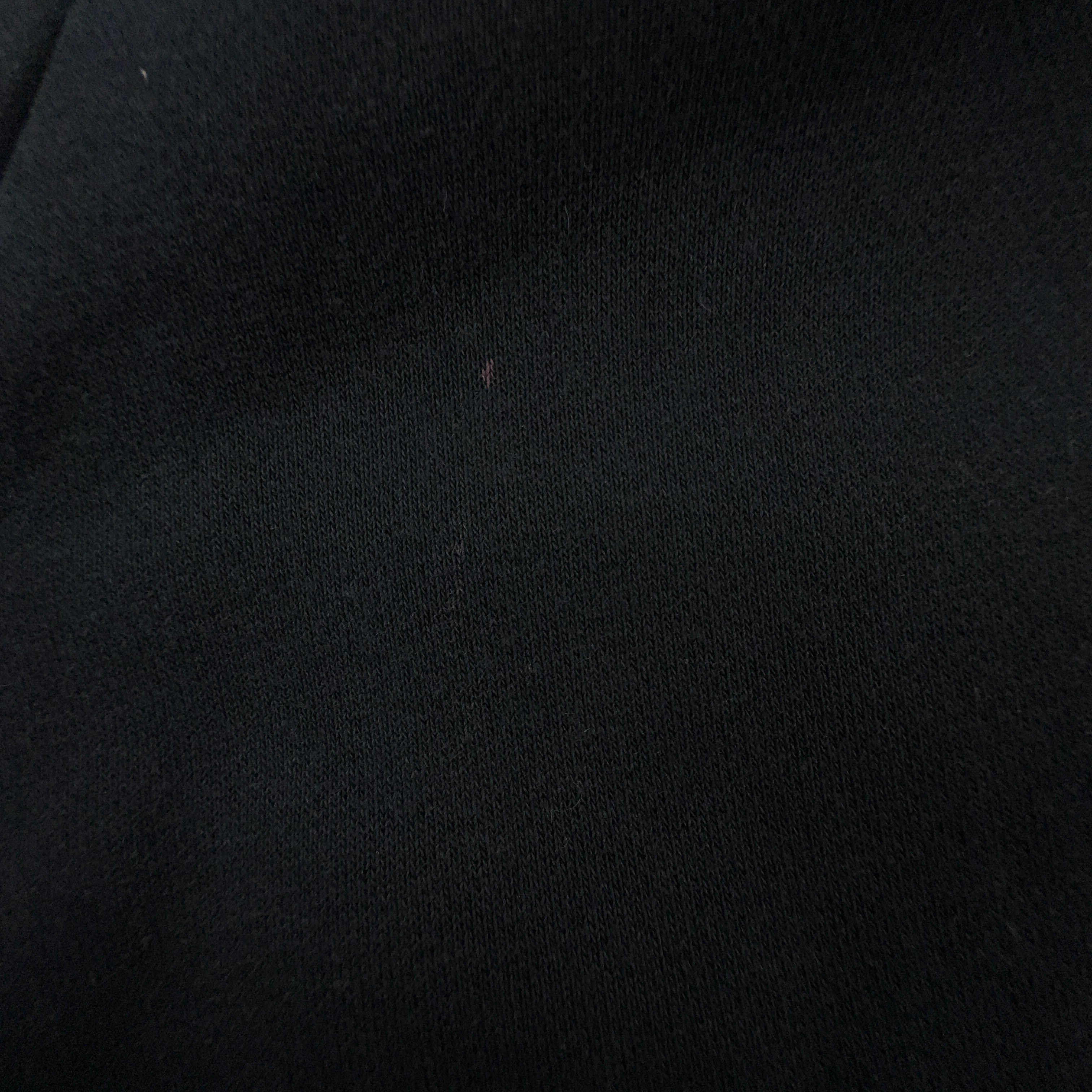 Felpa Jordan nera con cappuccio 80% cotone - Taglia M uomo