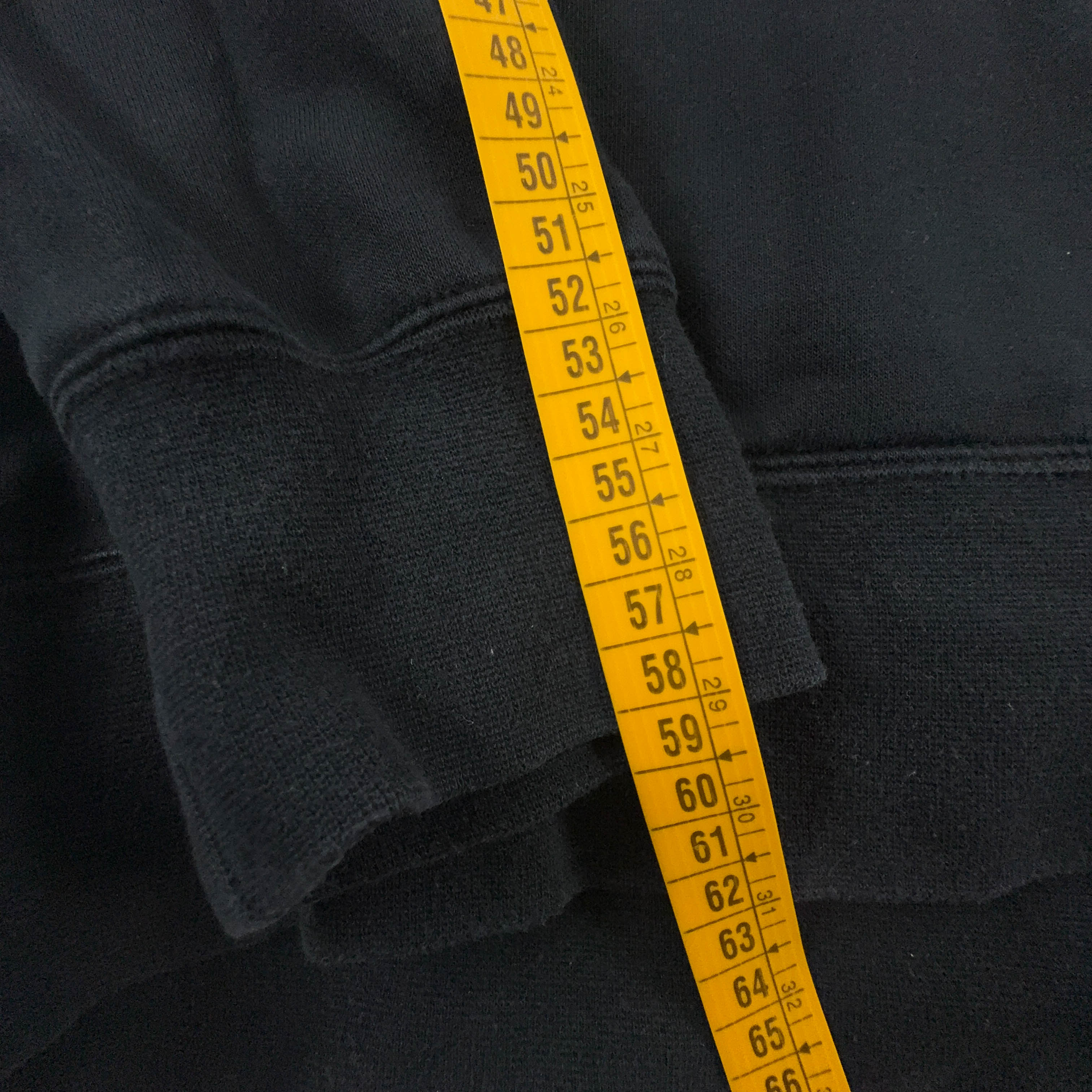 Felpa Jordan nera con cappuccio 80% cotone - Taglia L uomo