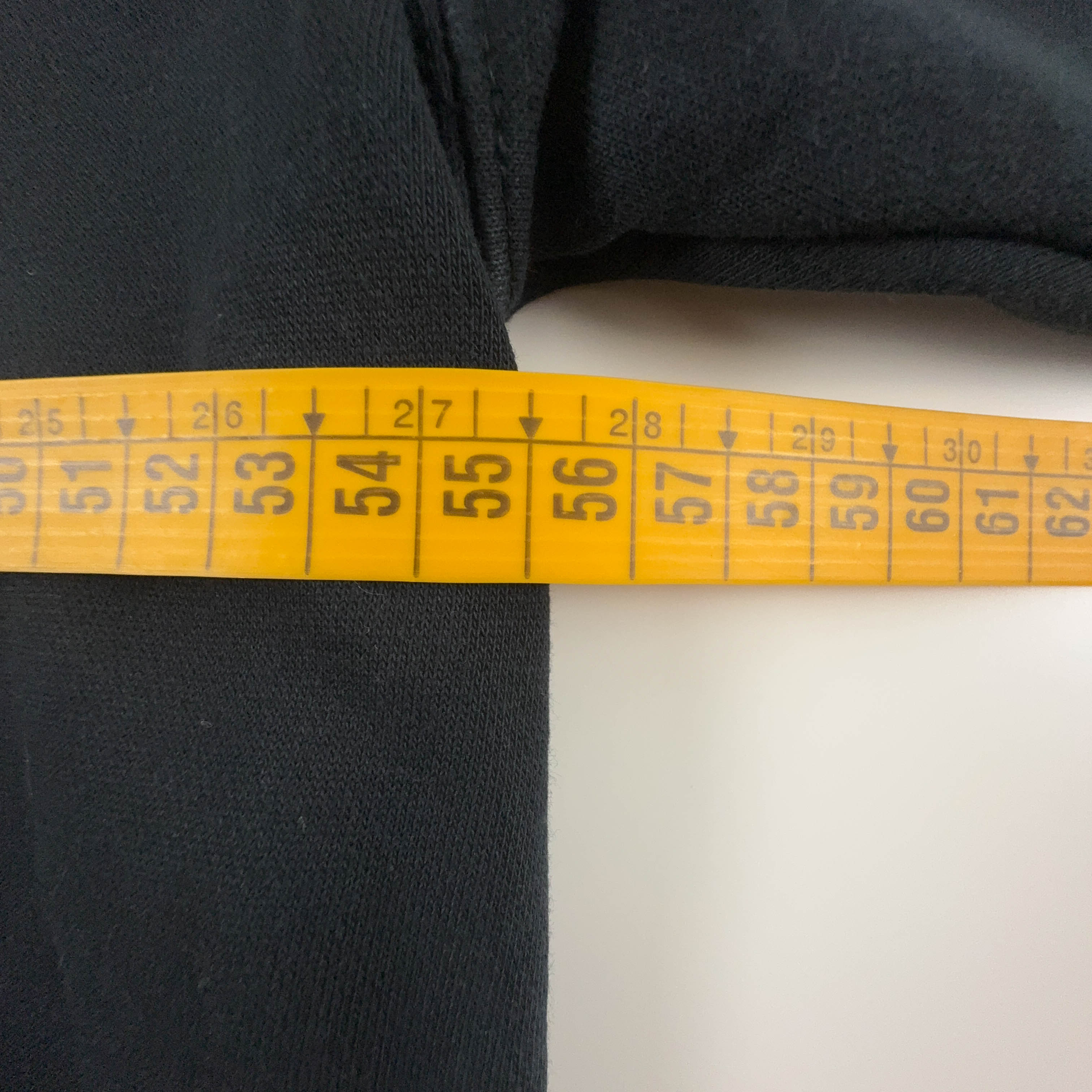 Felpa Jordan nera con cappuccio 80% cotone - Taglia L uomo