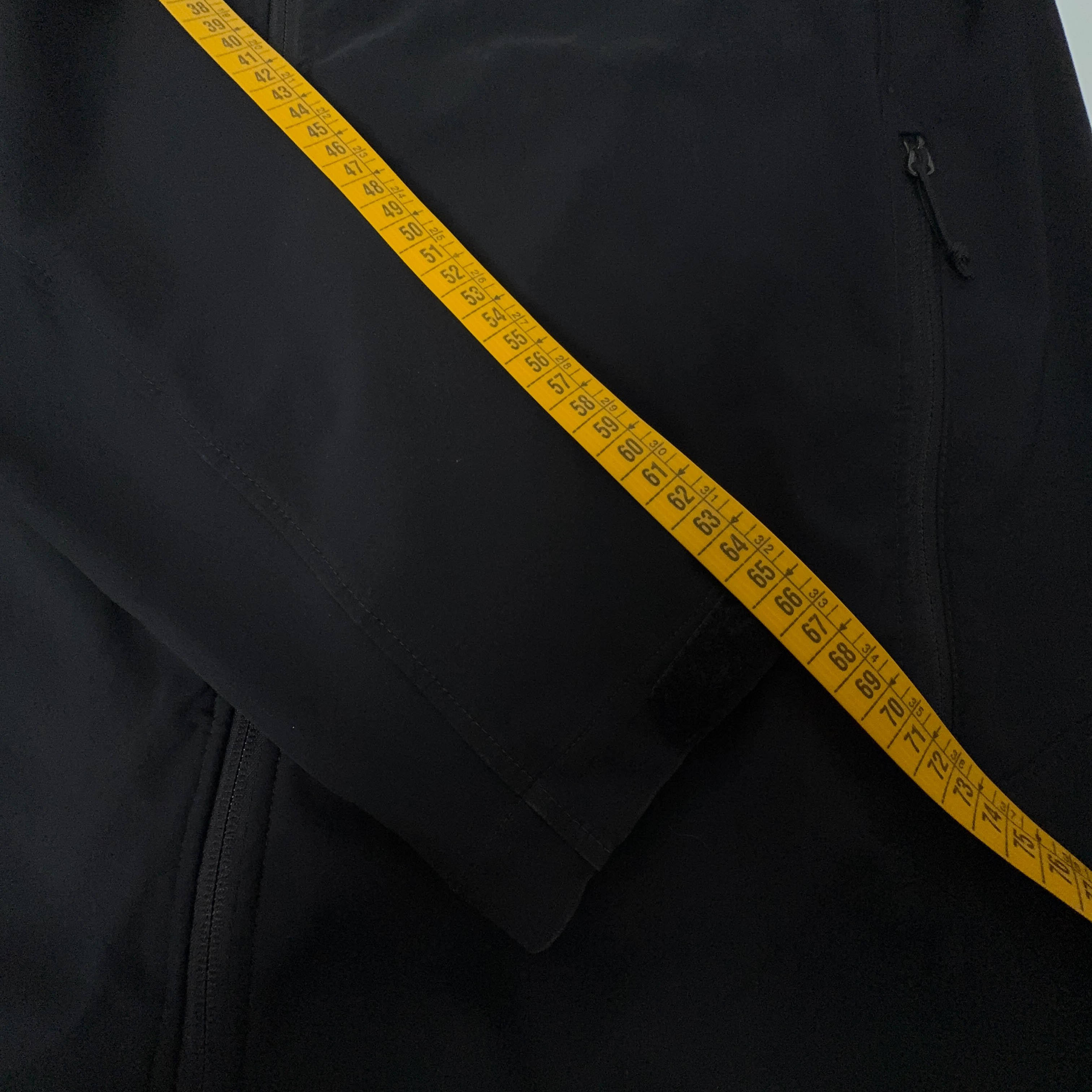Giacca a vento The North Face nera con zip intera logo ricamato - Taglia L uomo