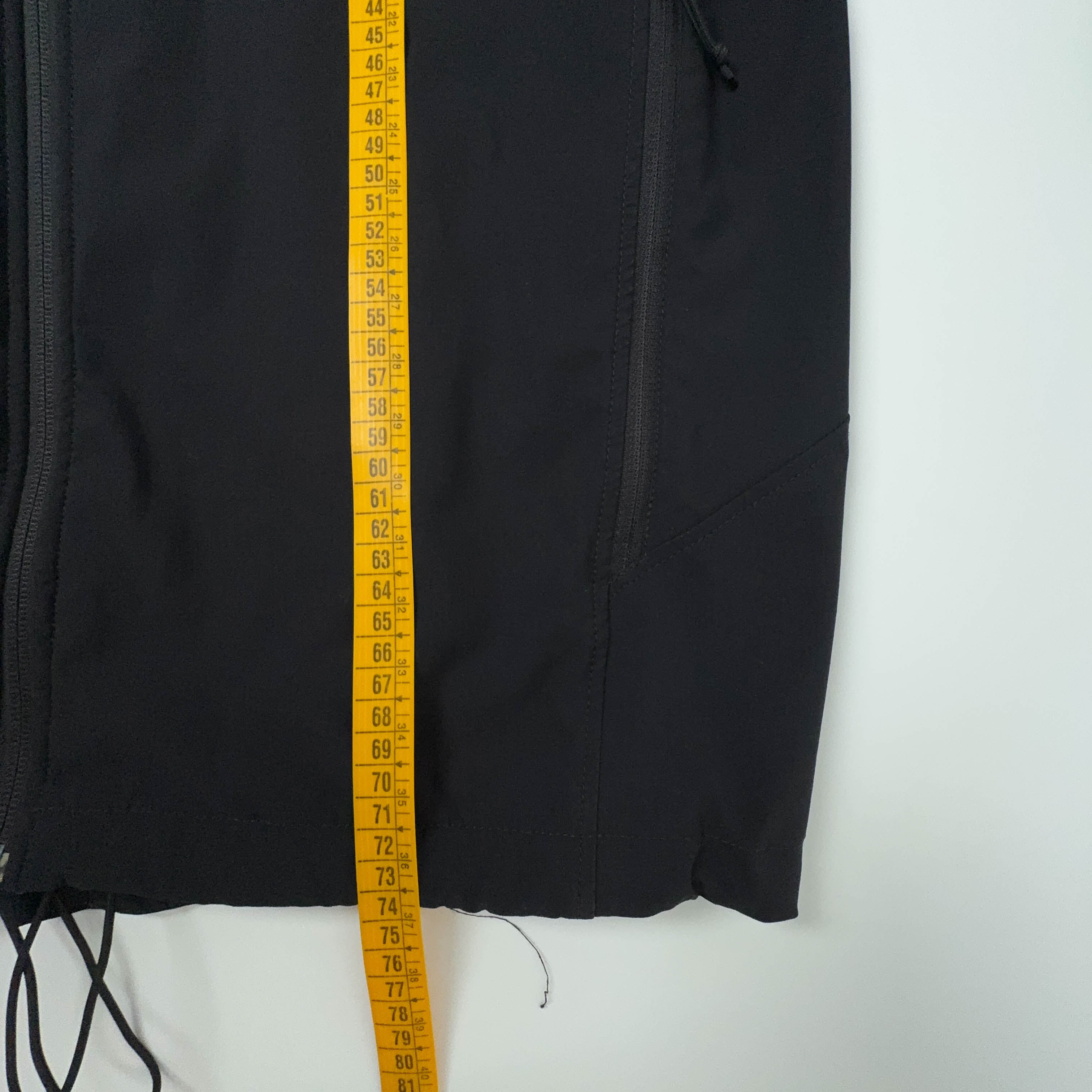 Giacca a vento The North Face nera con zip intera logo ricamato - Taglia L uomo