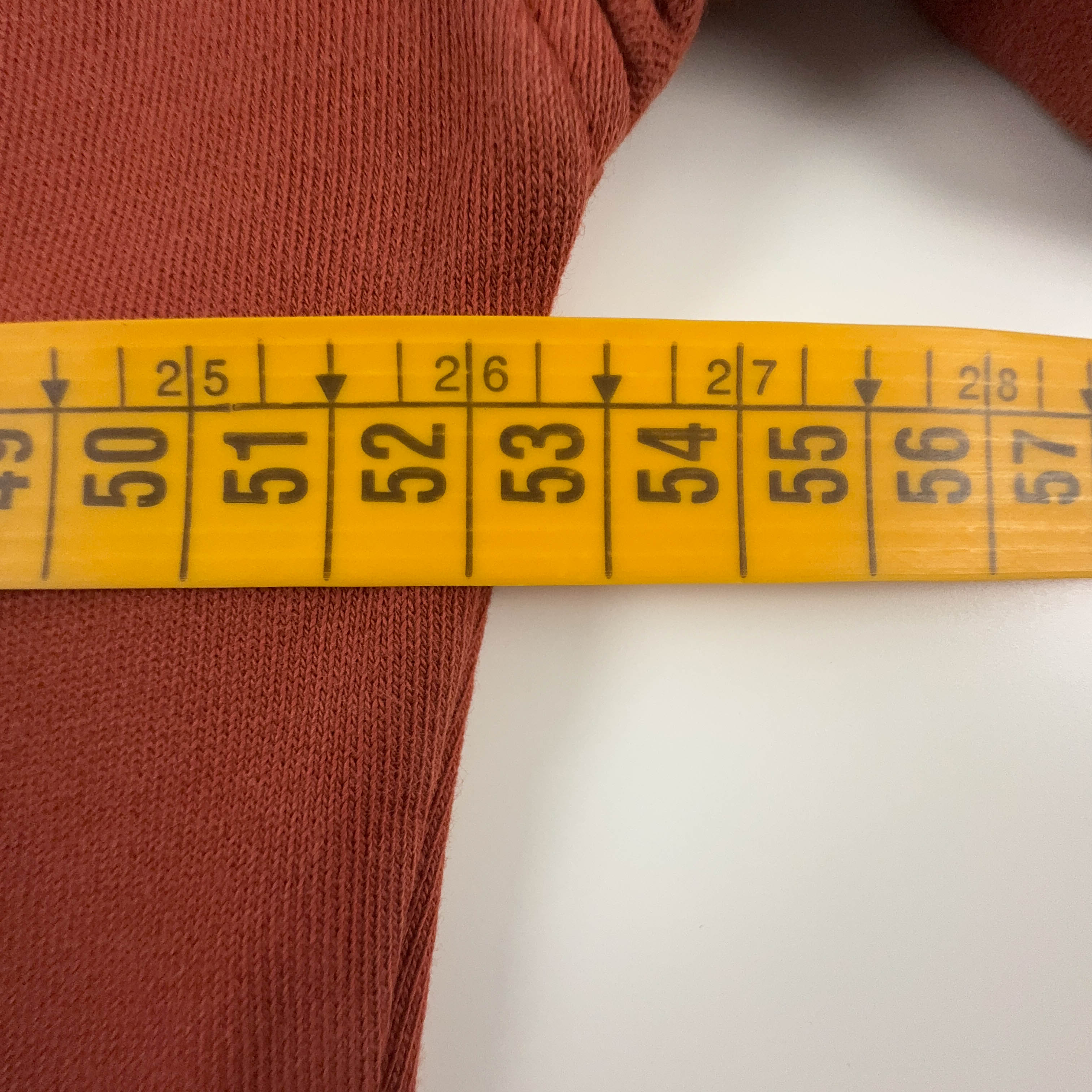 Felpa The North Face arancione a girocollo in cotone - Taglia S uomo