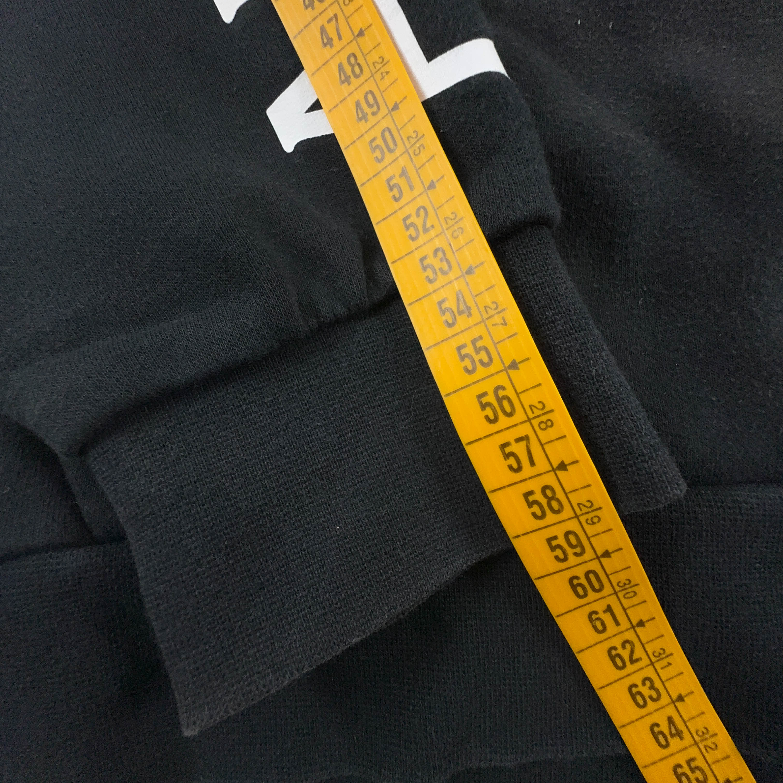 Felpa Jordan nera con cappuccio 80% cotone - Taglia M uomo