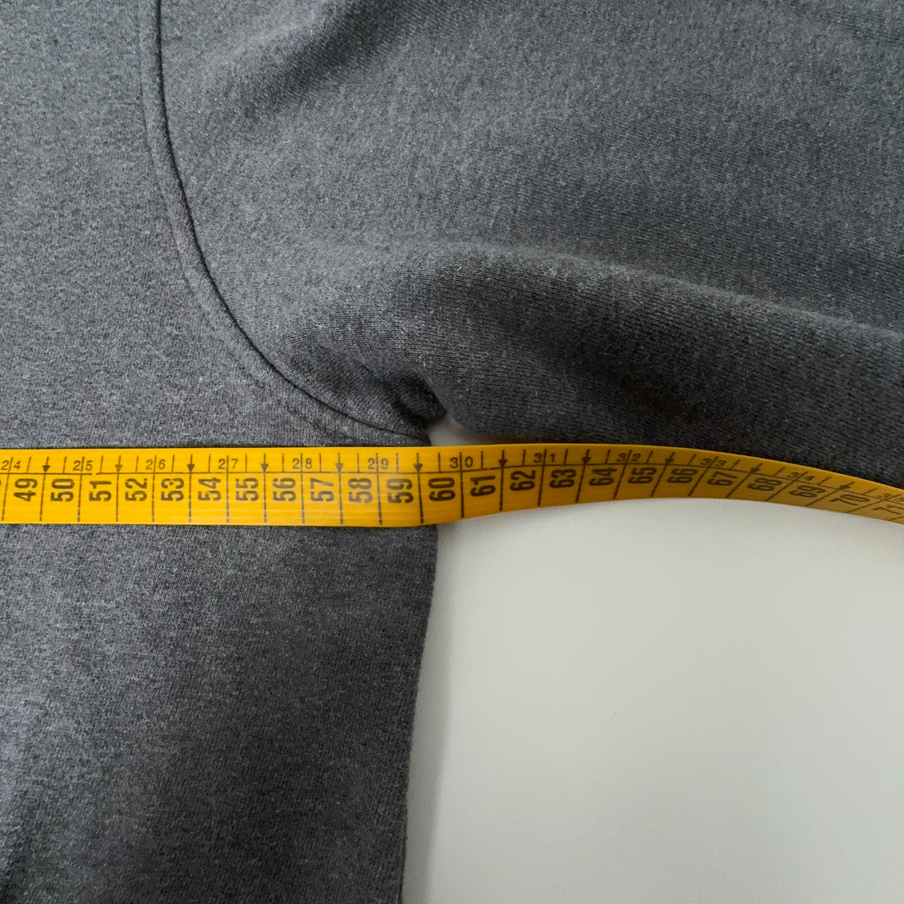 Felpa Lacoste grigia con cappuccio e tasche con zip - Taglia 5 L uomo
