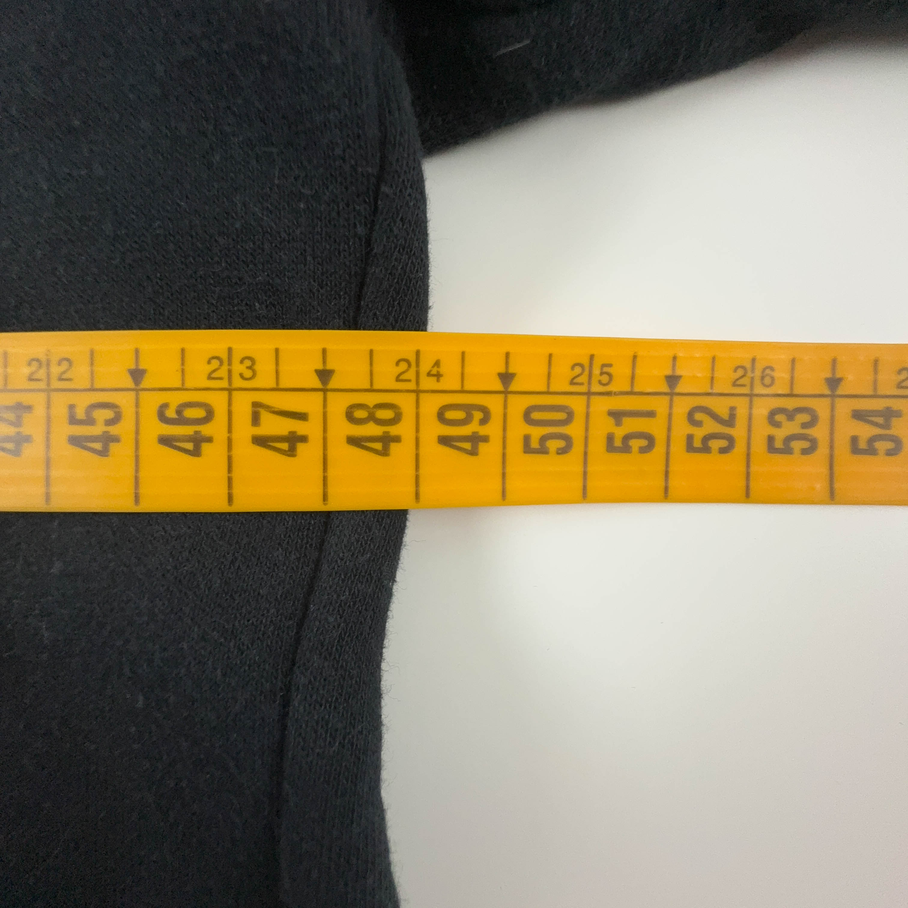 Felpa Jordan nera con cappuccio 80% cotone - Taglia M uomo