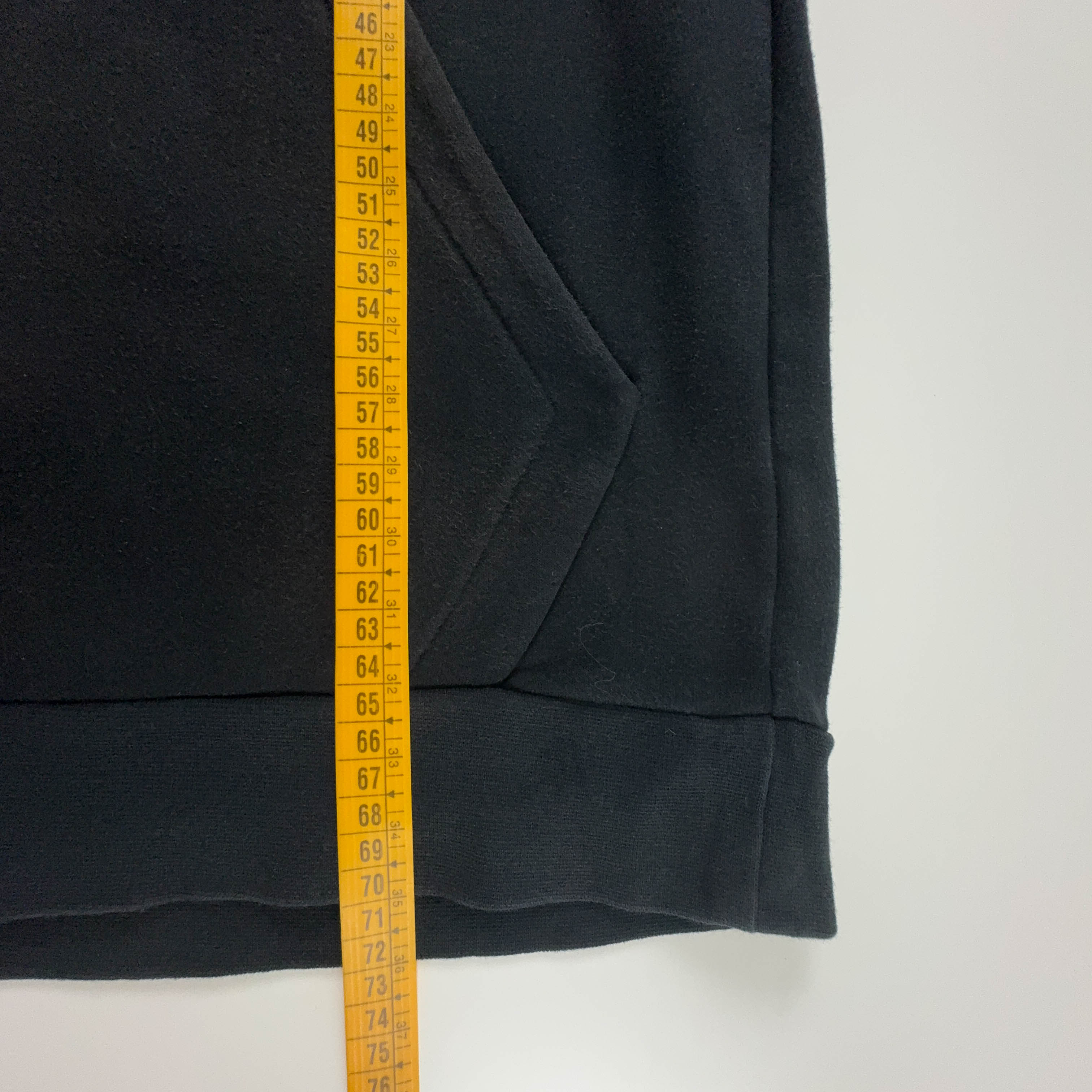 Felpa Jordan nera con cappuccio 80% cotone - Taglia M uomo