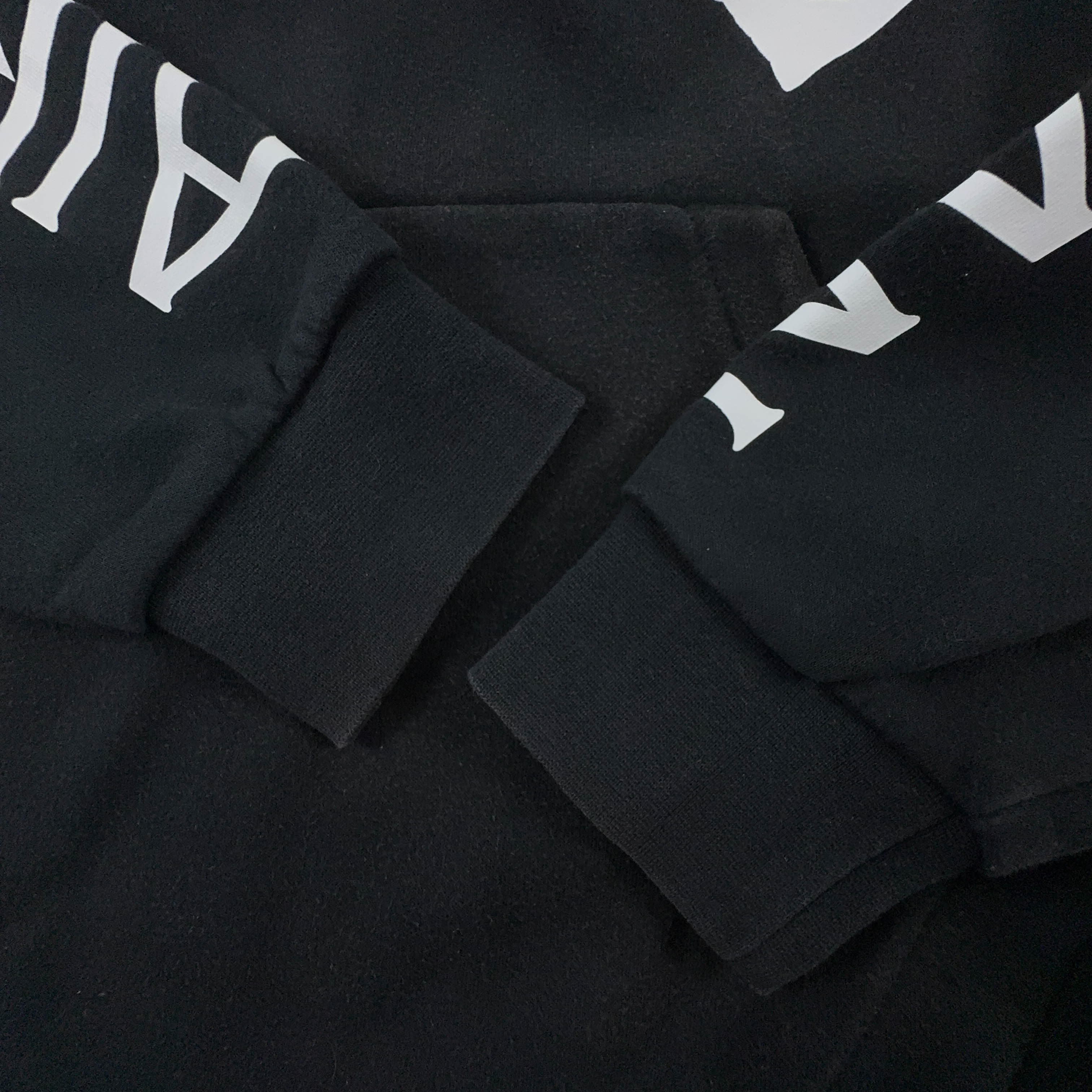 Felpa Jordan nera con cappuccio 80% cotone - Taglia M uomo