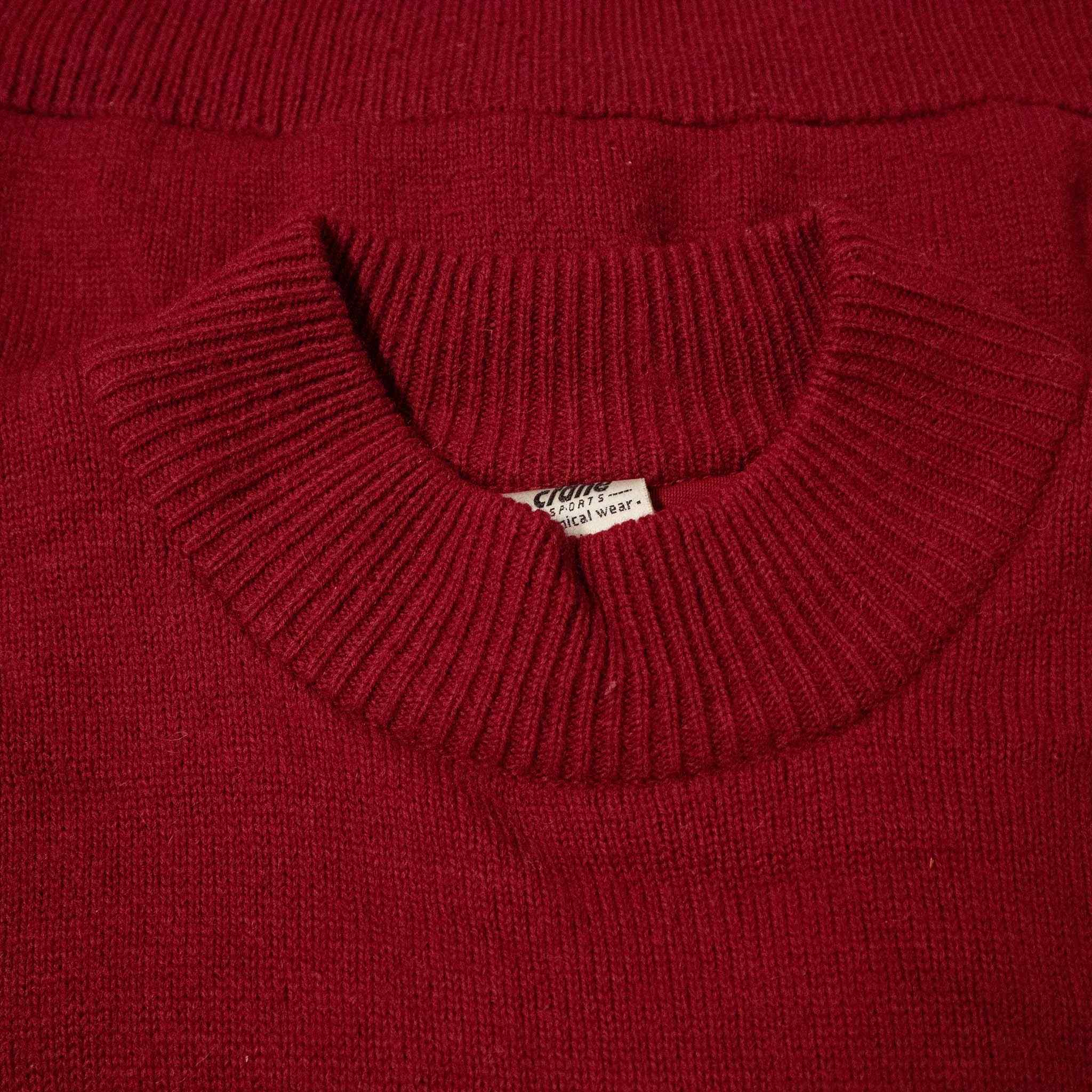 Vintage lined wool blend sweater - Size L