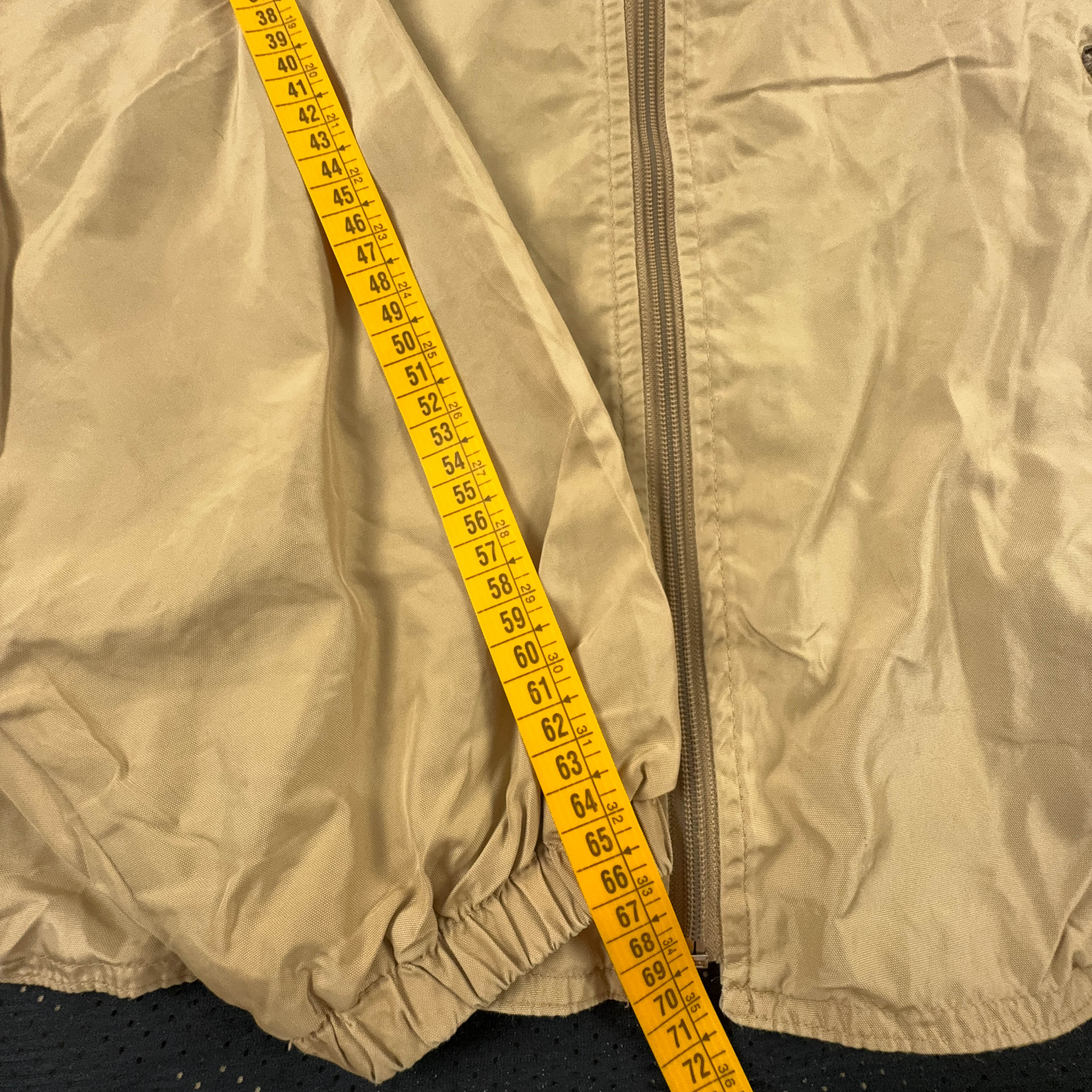 Giacca a vento Napapijri Vintage marrone con zip - Taglia L/XL uomo
