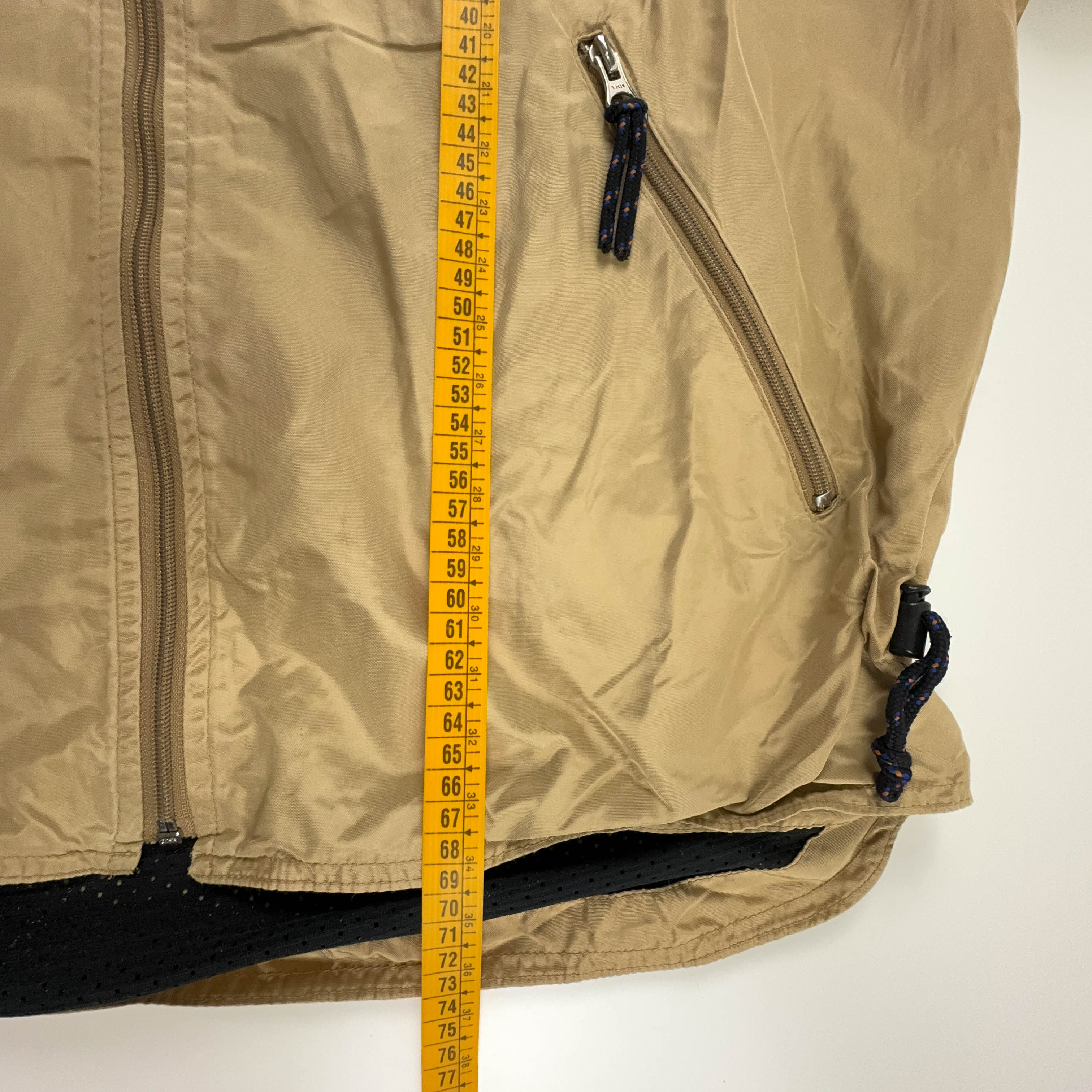Giacca a vento Napapijri Vintage marrone con zip - Taglia L/XL uomo