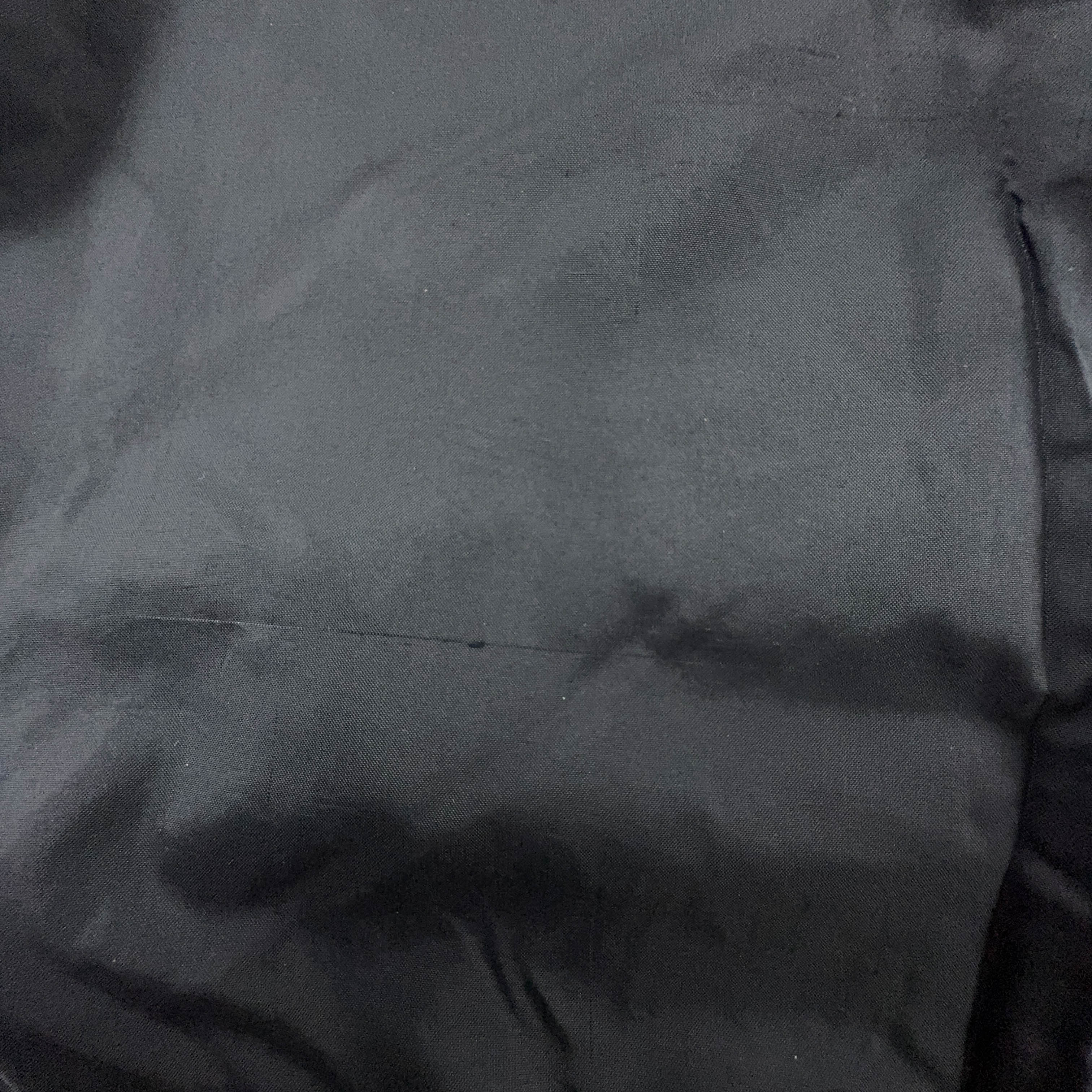 Giacca a vento Nike nera con zip logo ricamato - Taglia L uomo