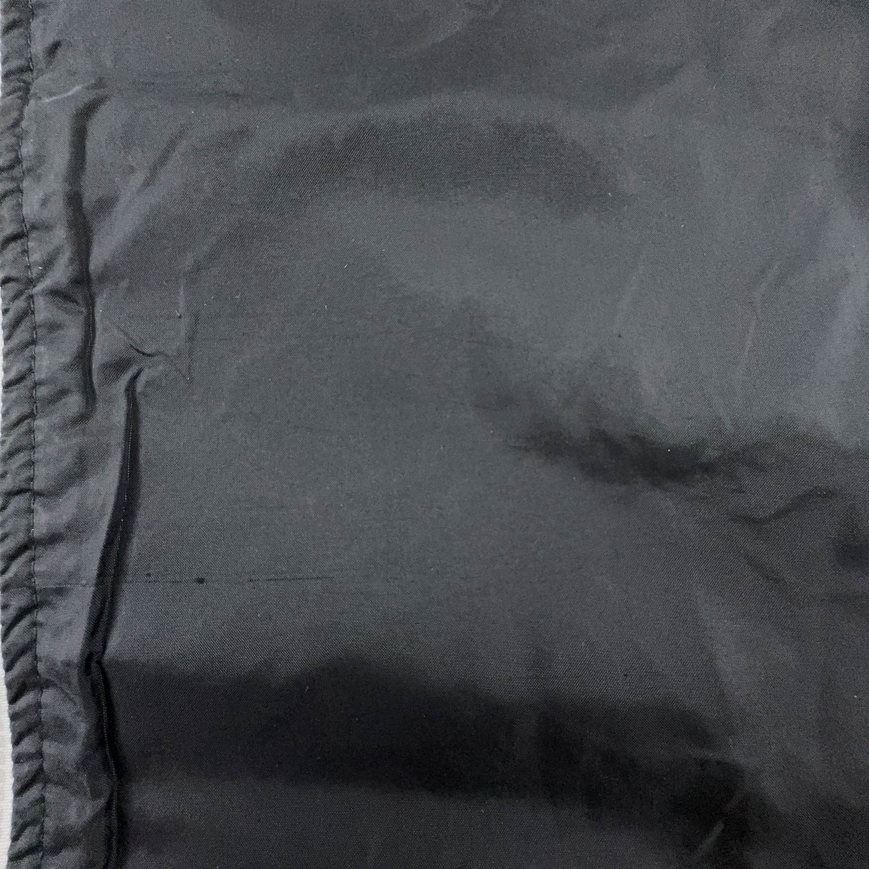 Giacca a vento Nike nera con zip logo ricamato - Taglia L uomo