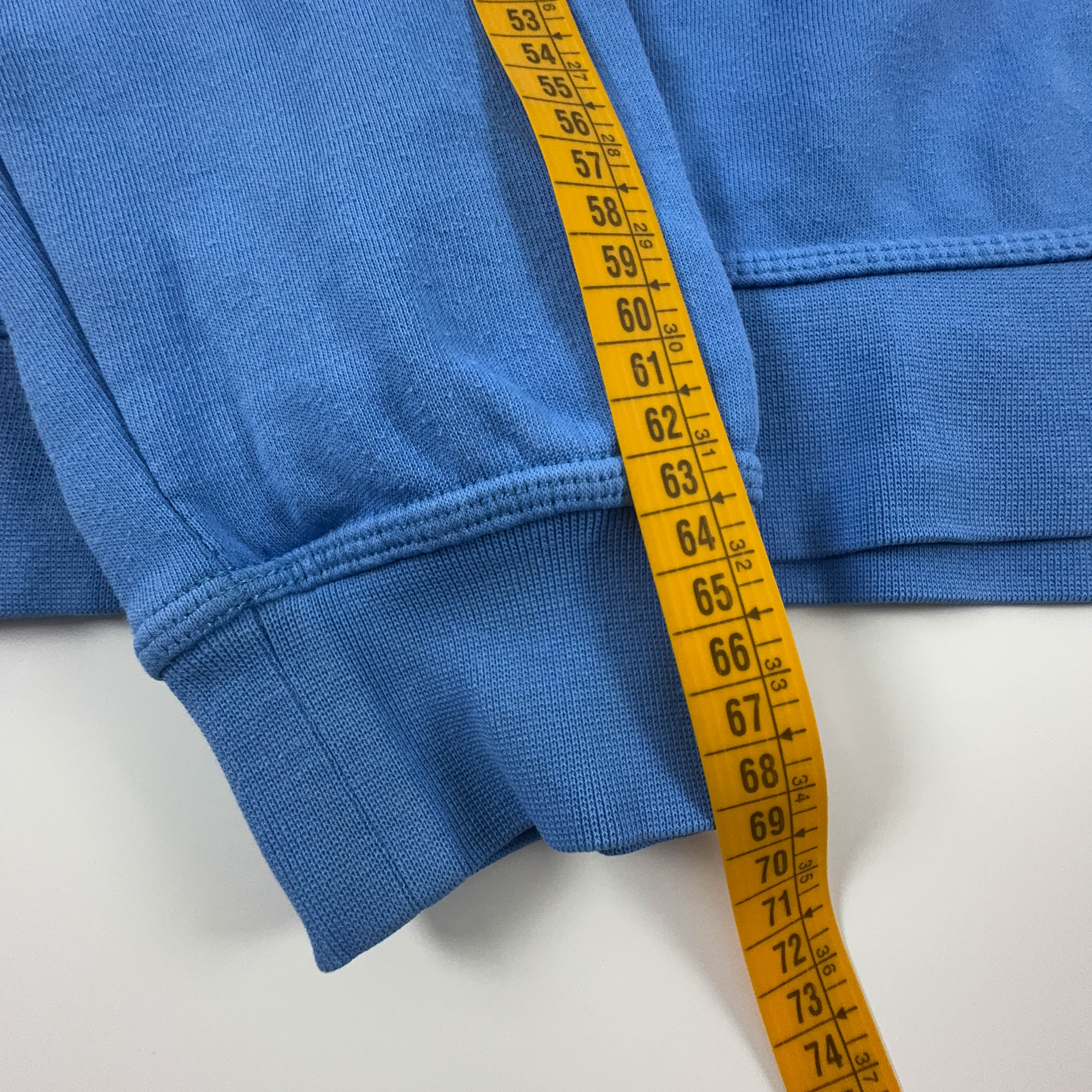 Felpa Nike blu a girocollo 77% cotone - Taglia M uomo