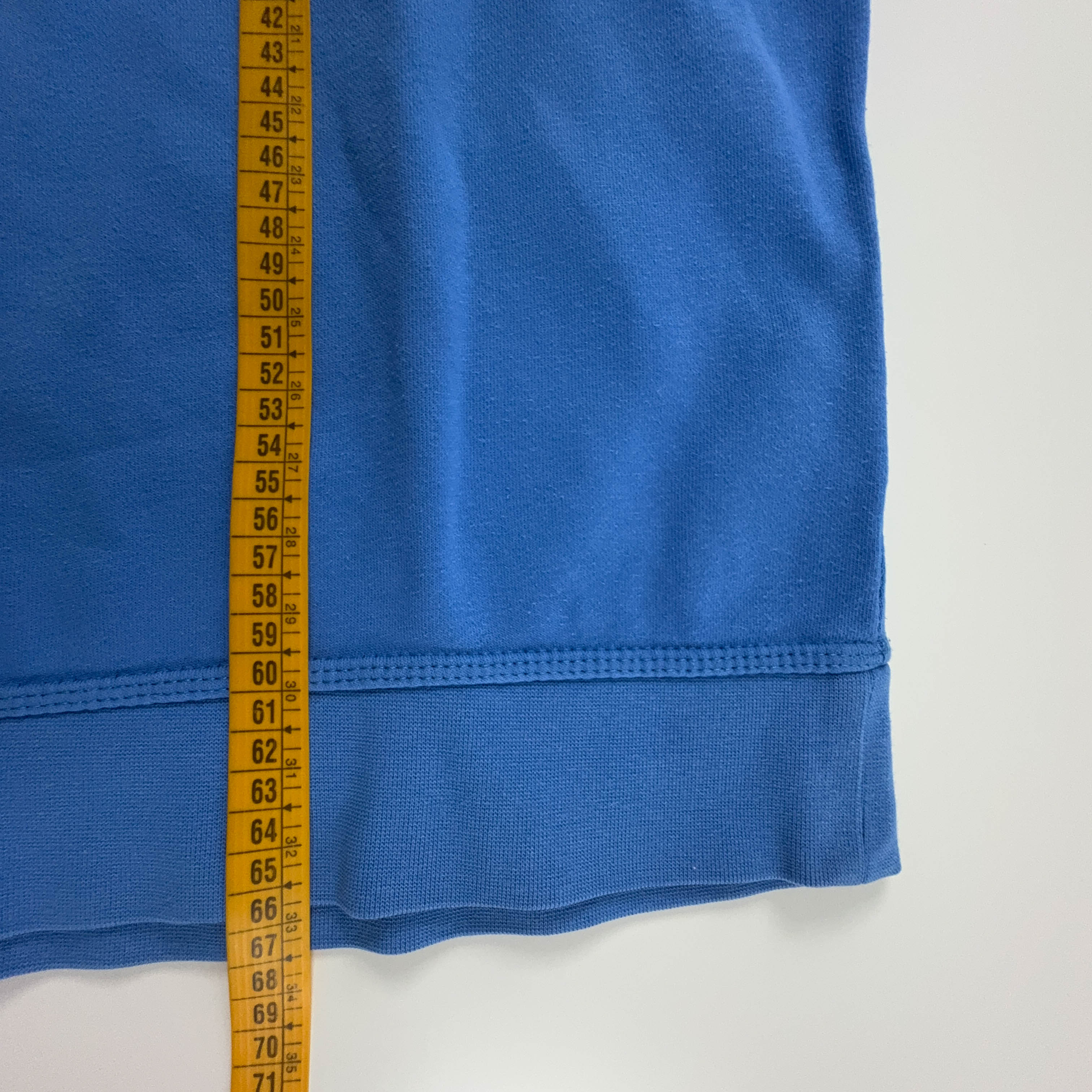 Felpa Nike blu a girocollo 77% cotone - Taglia M uomo